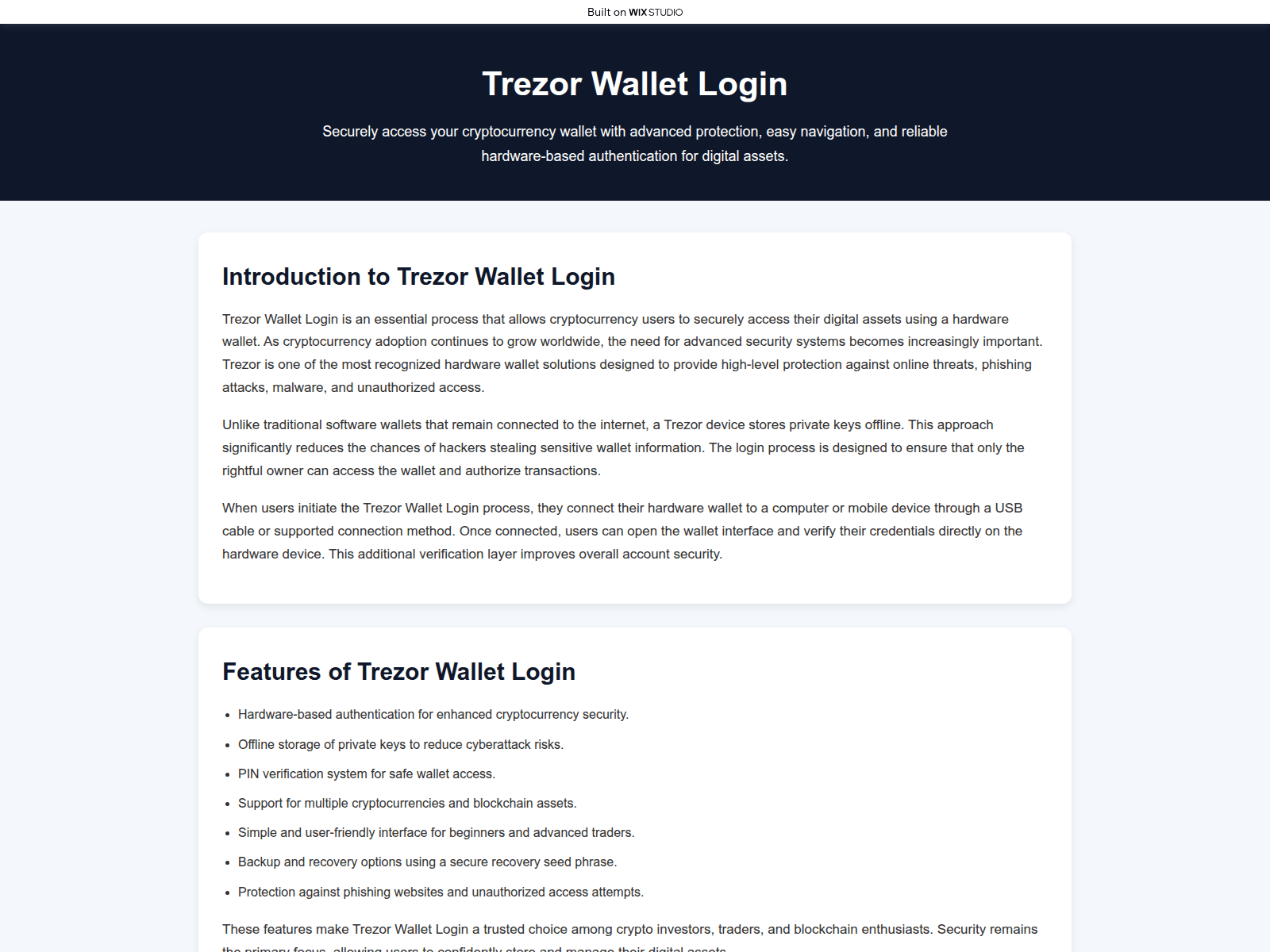 Screenshot of suiteapps-trexr.wixstudio.com