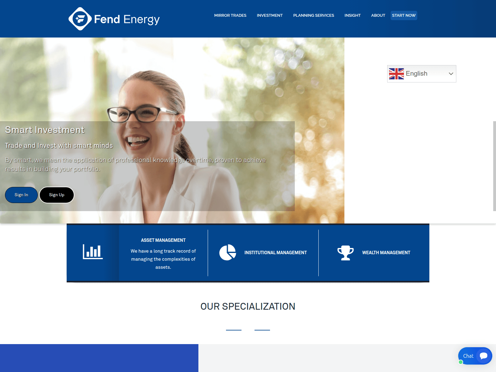 Captura de pantalla de fend-energy.biz