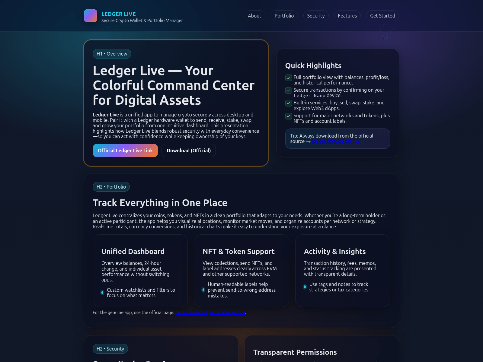 Screenshot of en-livesledgr.pages.dev