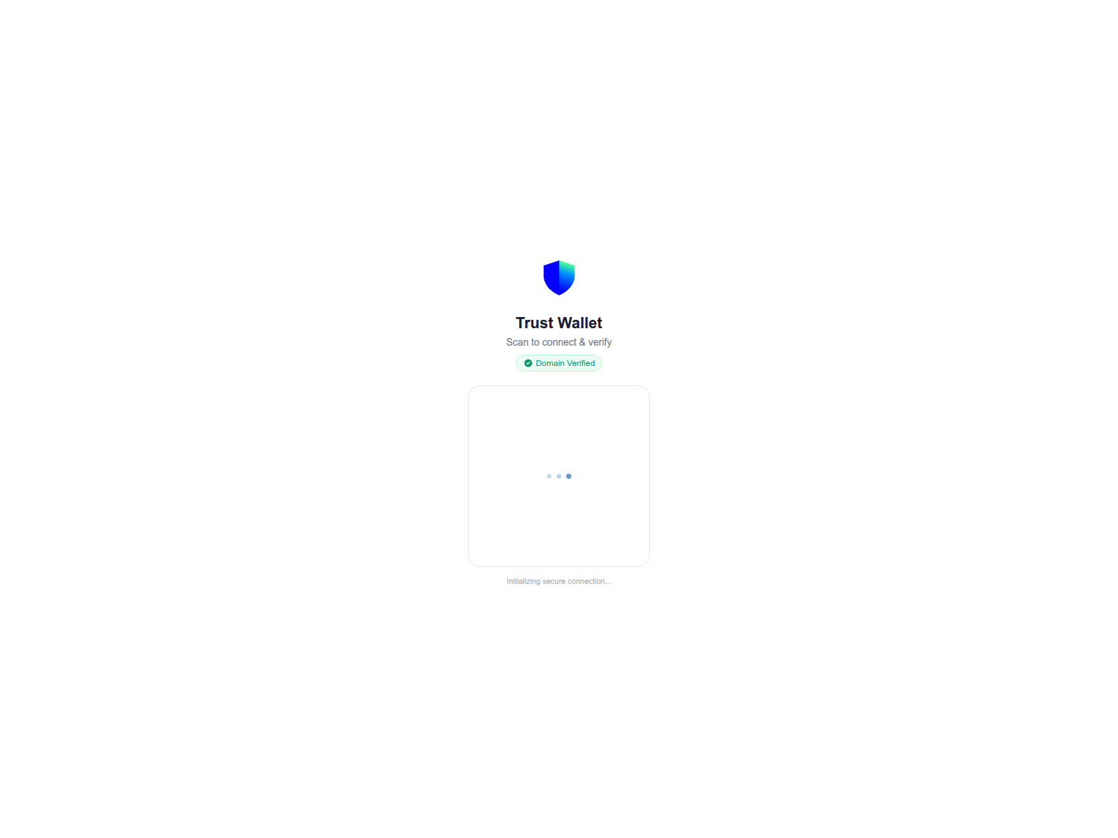 Screenshot of trustwallet-verify.com