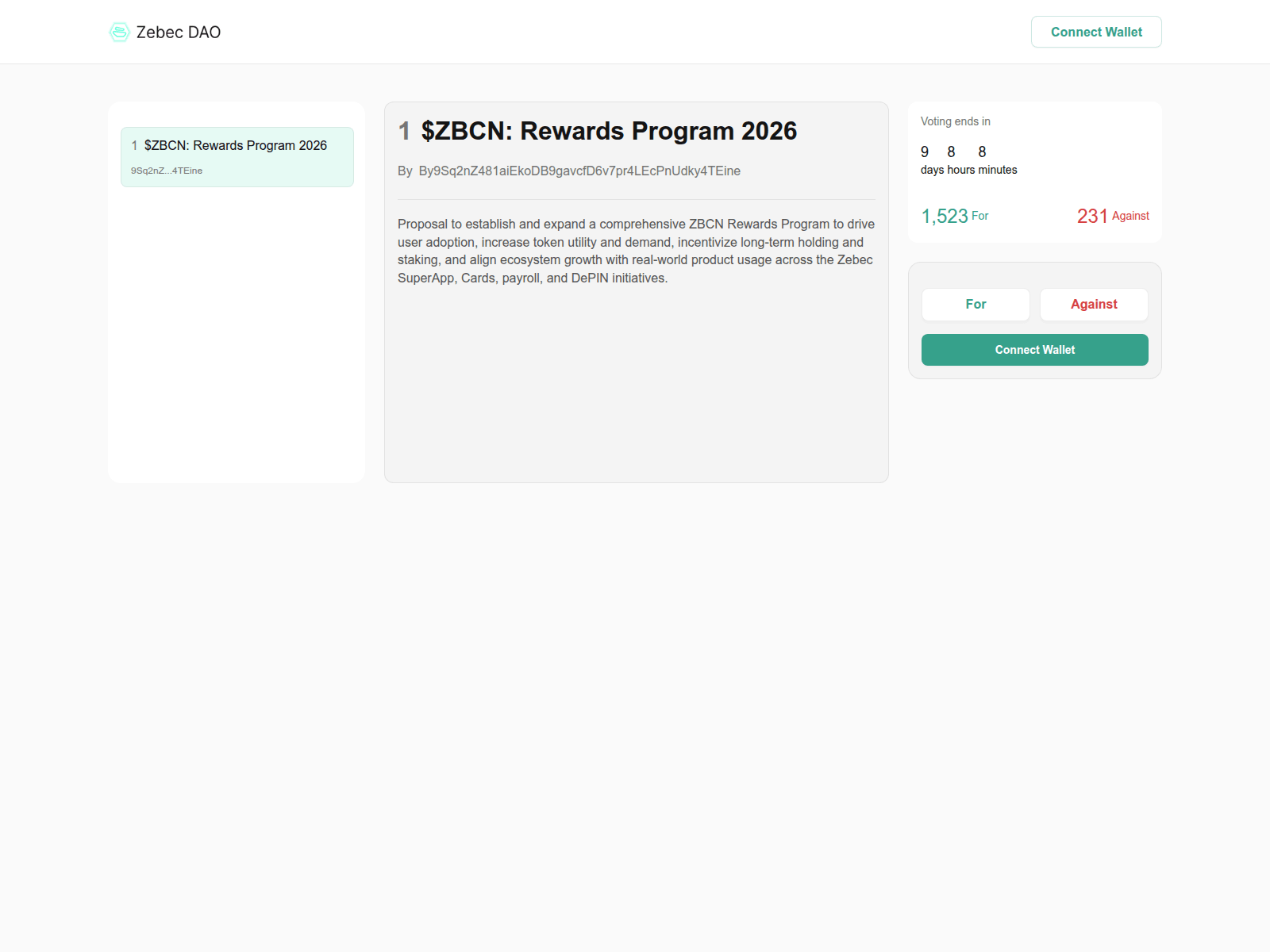 Screenshot of zebec.co.com