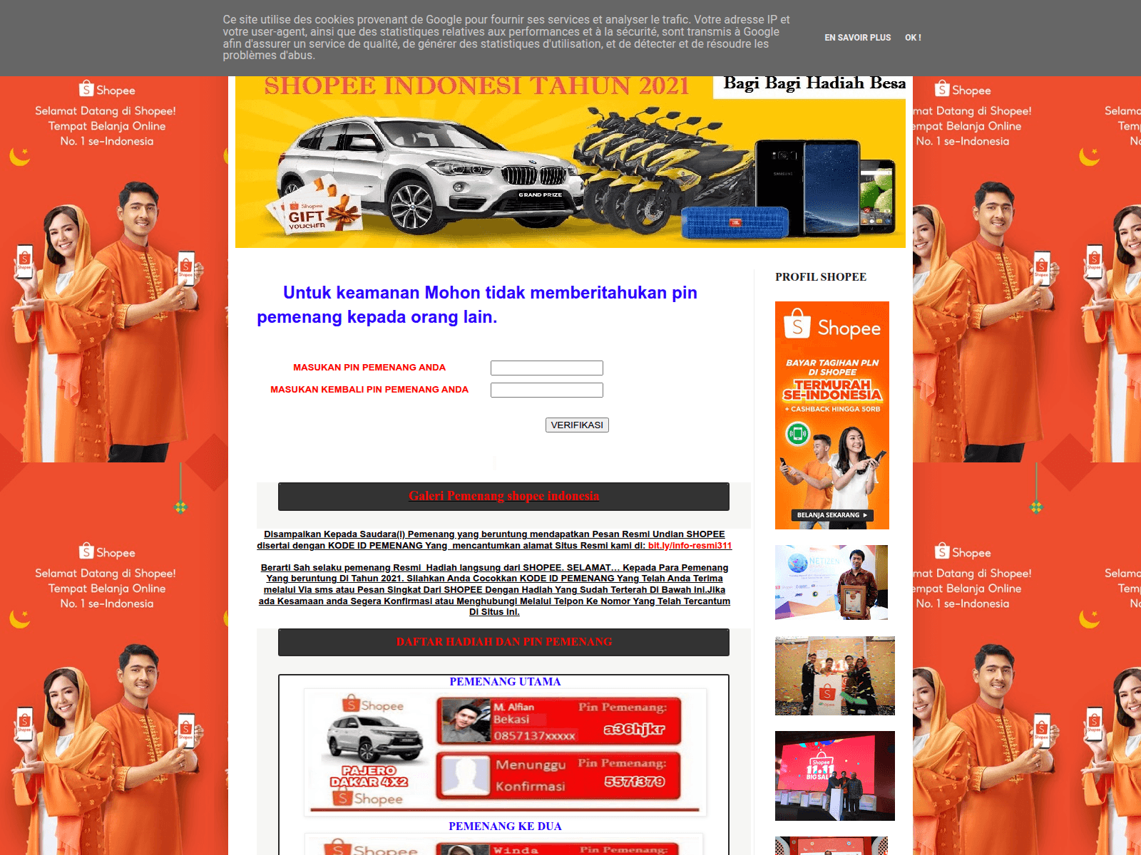 Screenshot of info-resmi311.blogspot.com