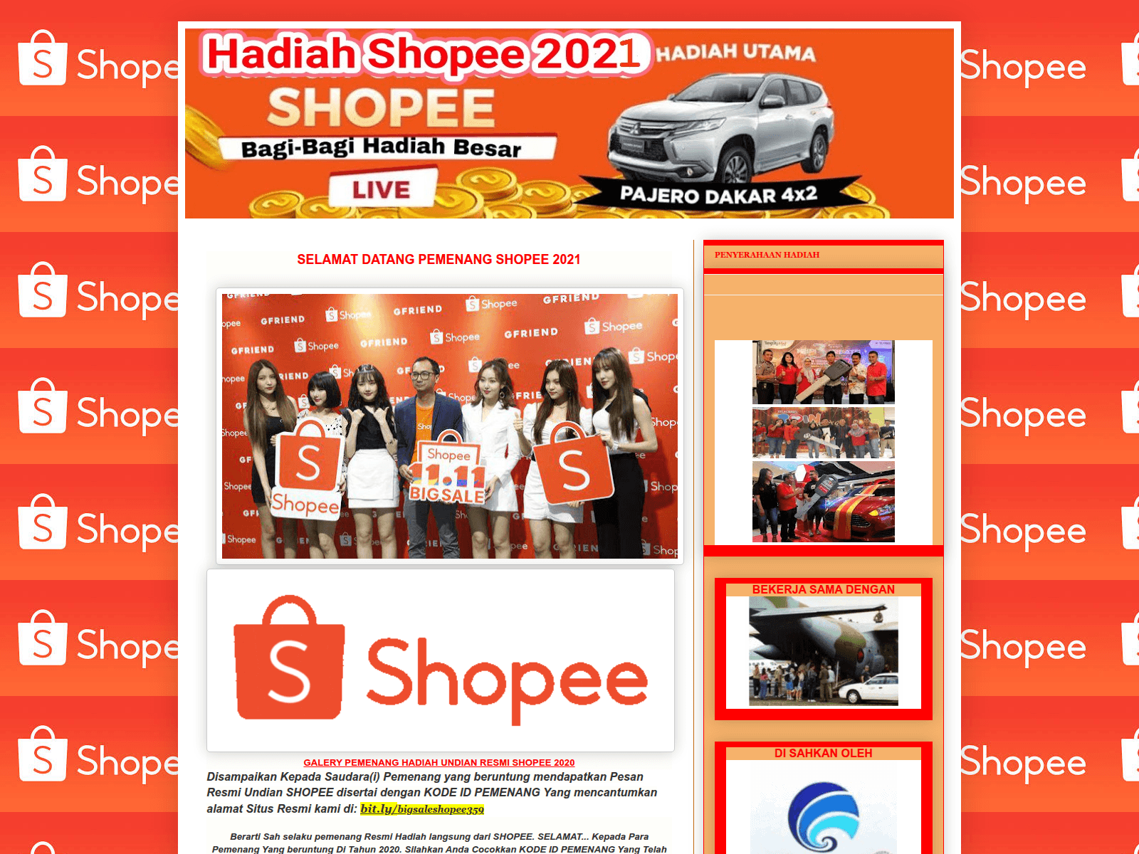 Screenshot of bigsaleshopee359.blogspot.com