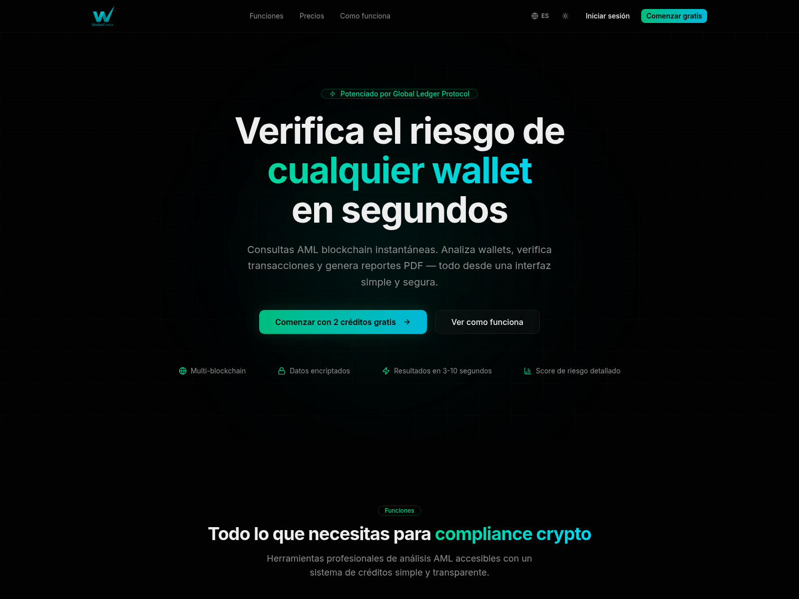 Screenshot of walletcheck.co