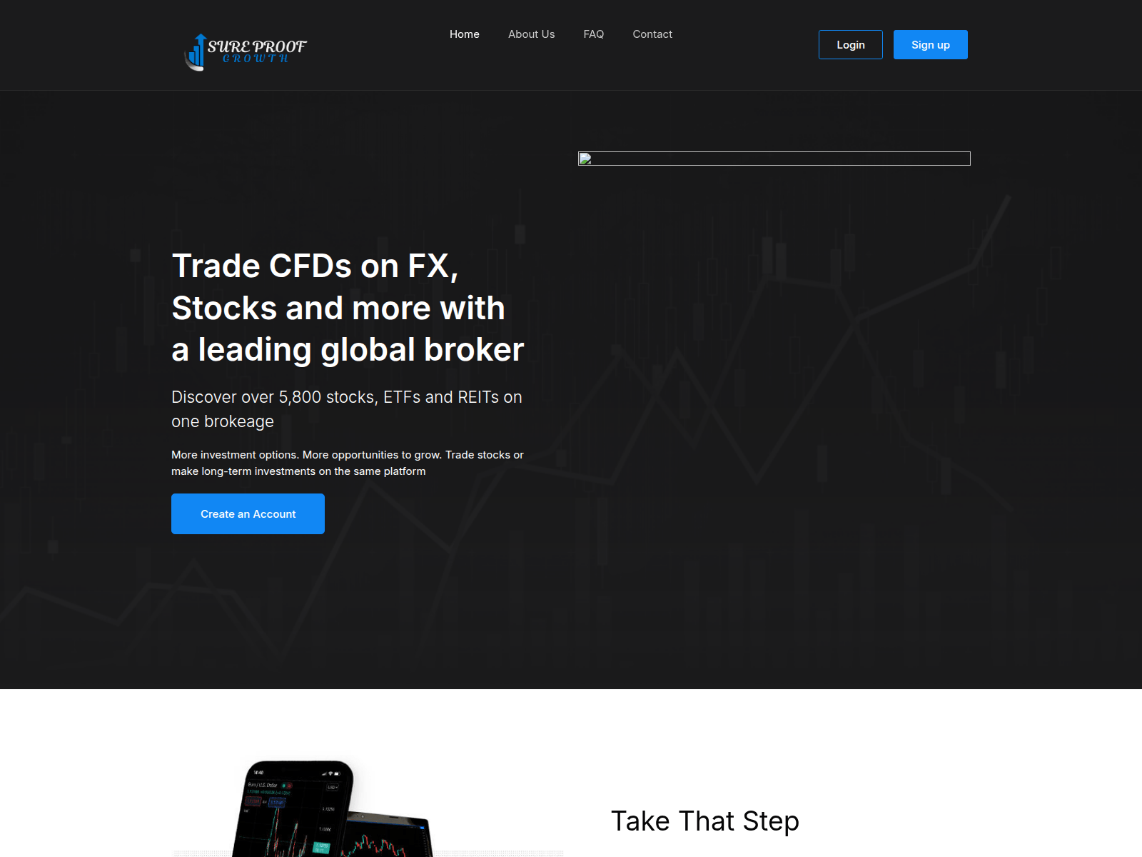 Screenshot of sureproofgrowth.com