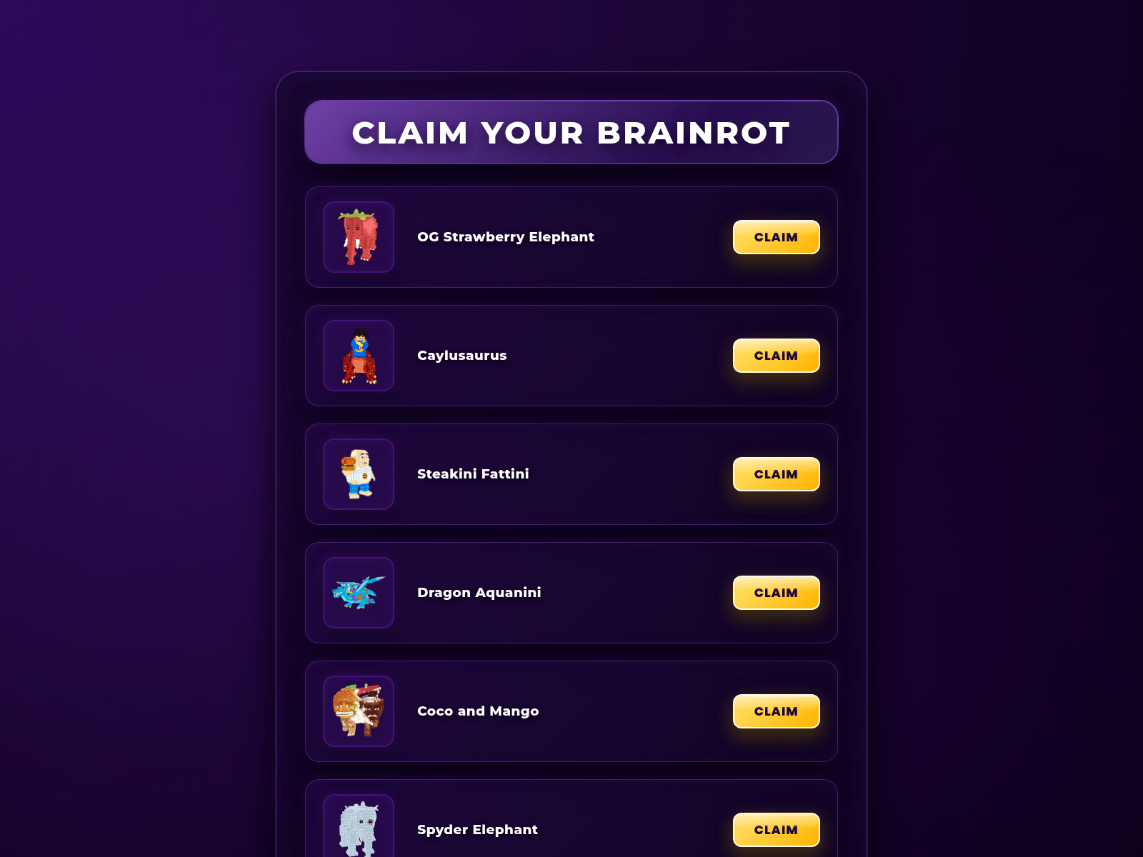 Знімок екрана brainro.netlify.app