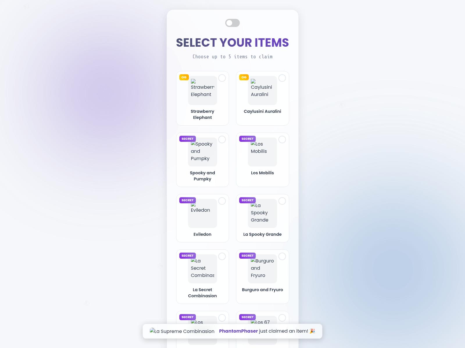 Знімок екрана brainrotts.netlify.app