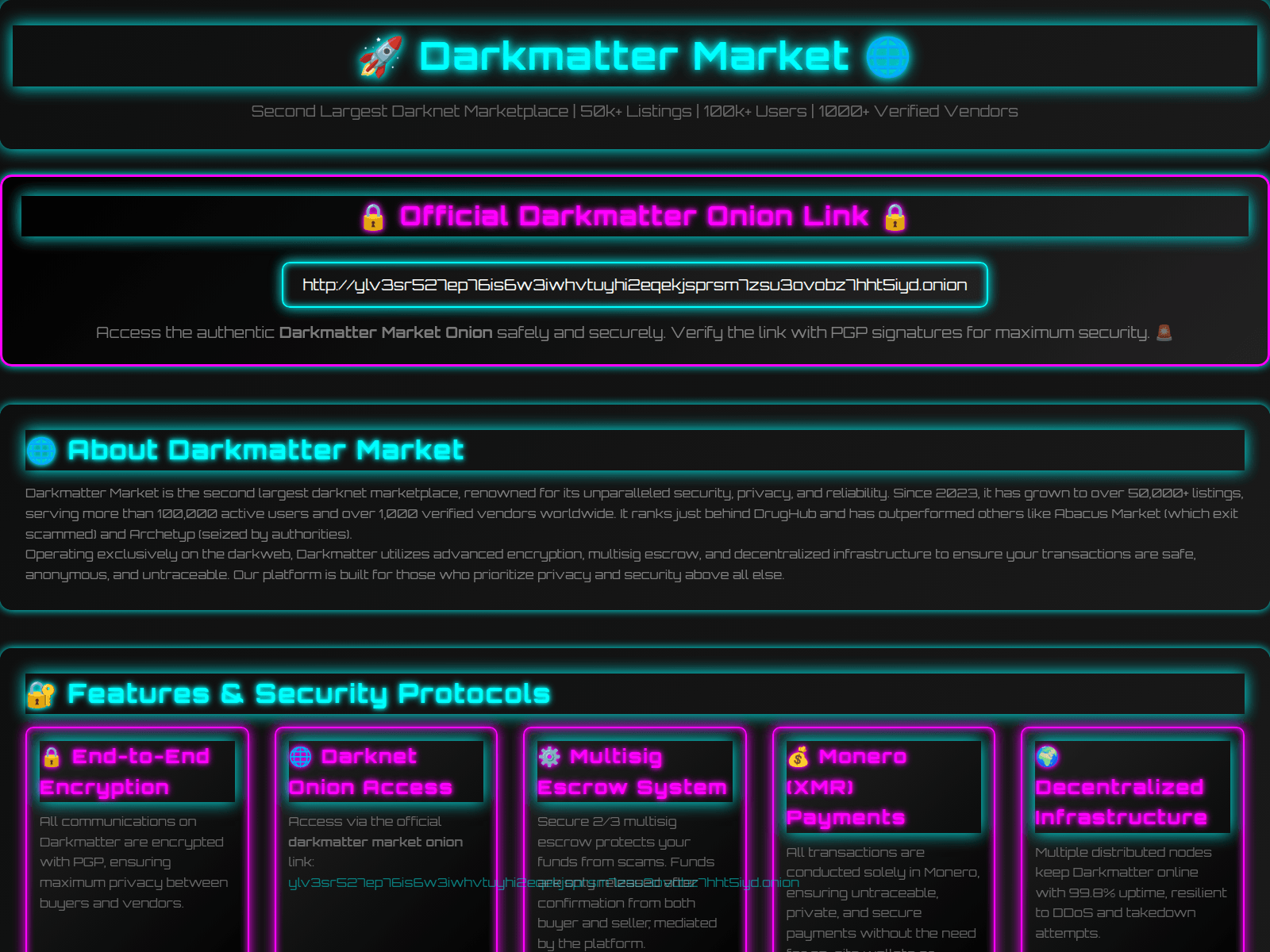 [Ekran görüntüsü] dark-matter-market-onion.com
