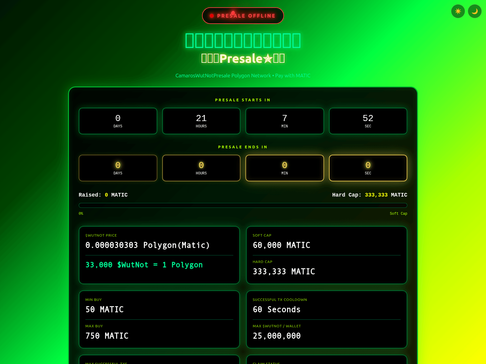 Screenshot di wutnot.pages.dev