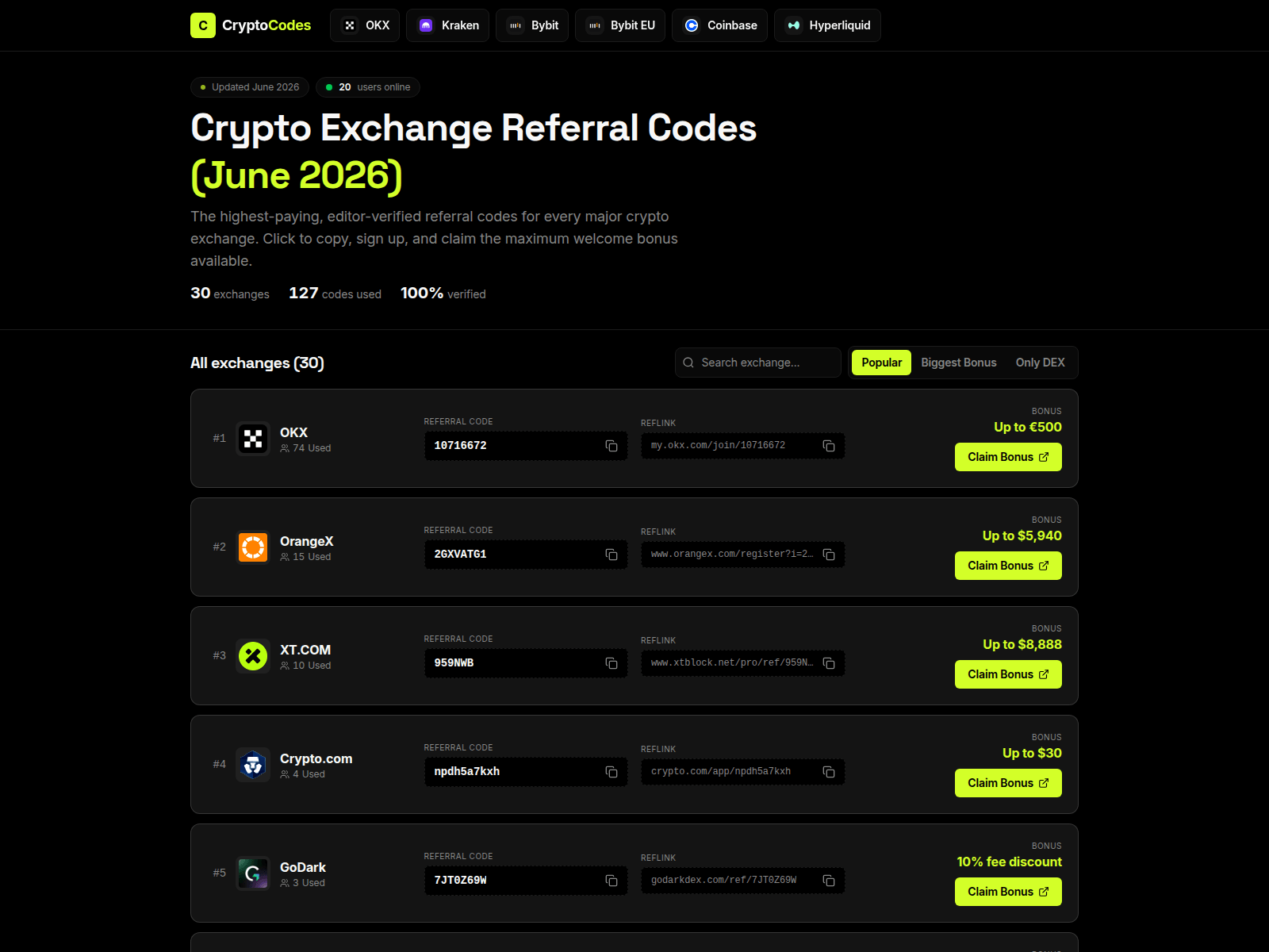 Captura de pantalla de bitstamp.coupons