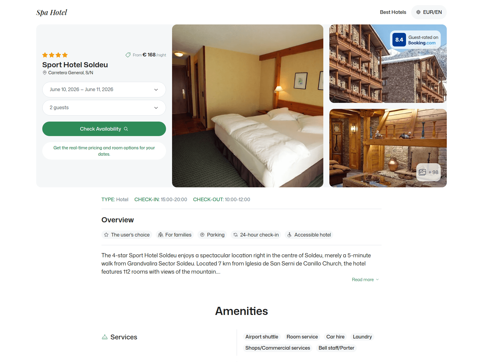 [Ekran görüntüsü] sport.spahotel.guru