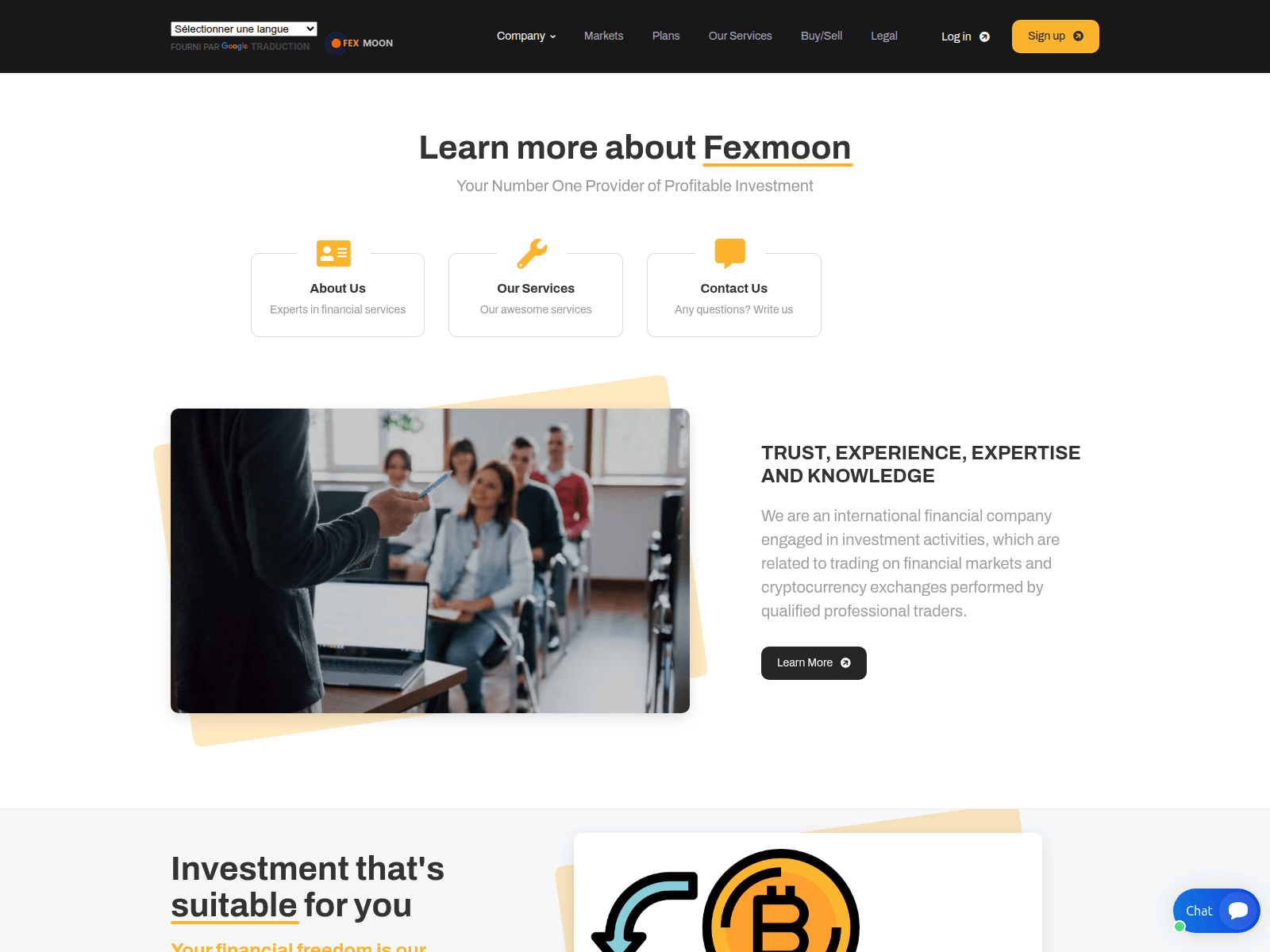 Screenshot of fexmoon.ltd
