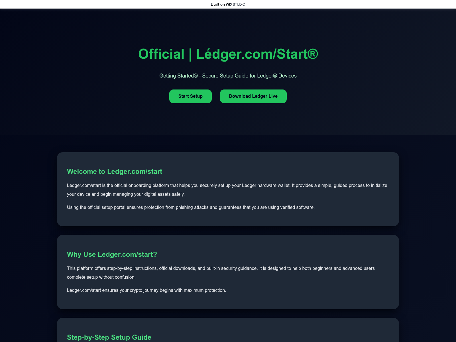 Screenshot of milogzvj.wixstudio.com