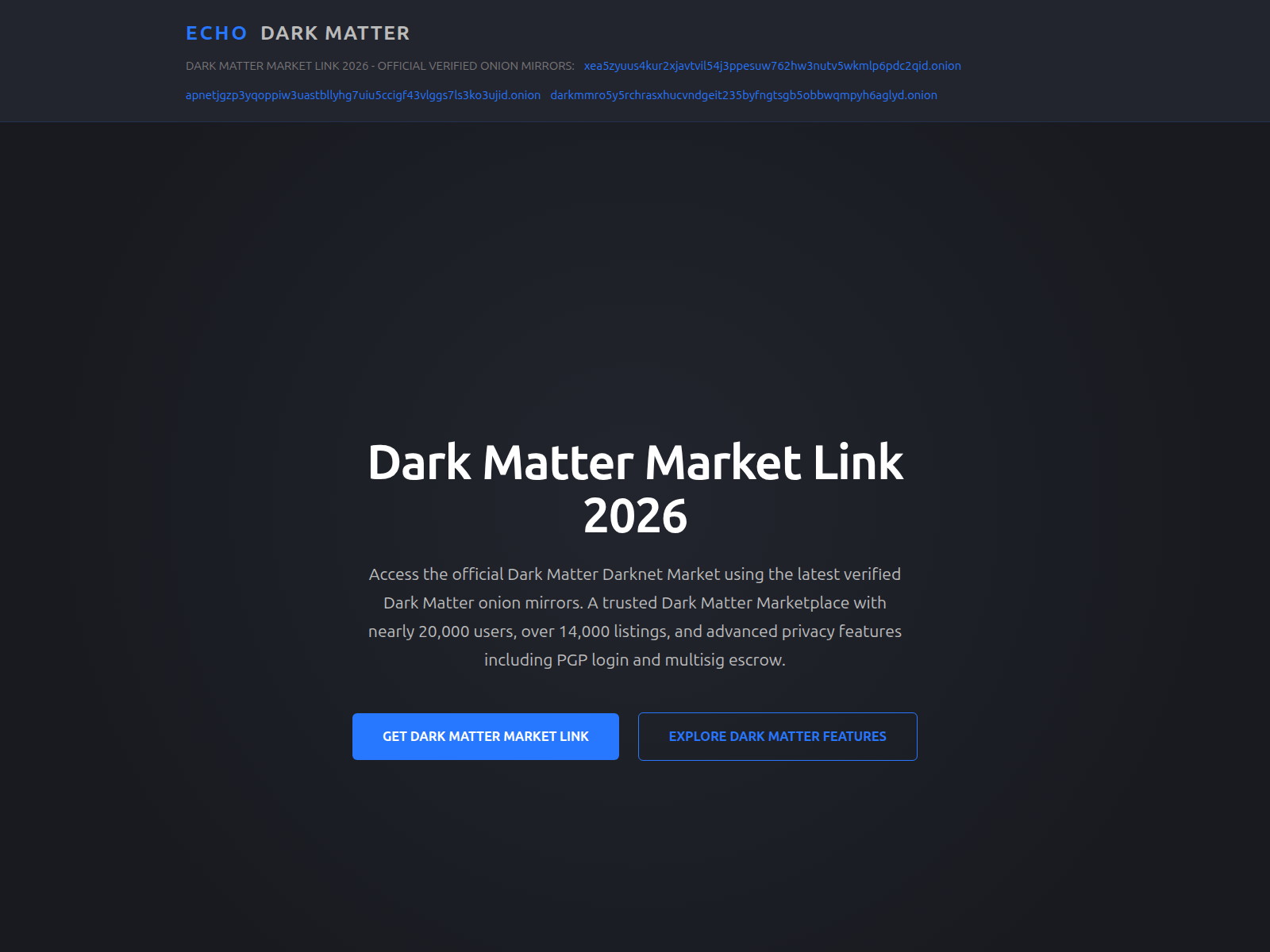 Screenshot of darkmatter-market-link.lol