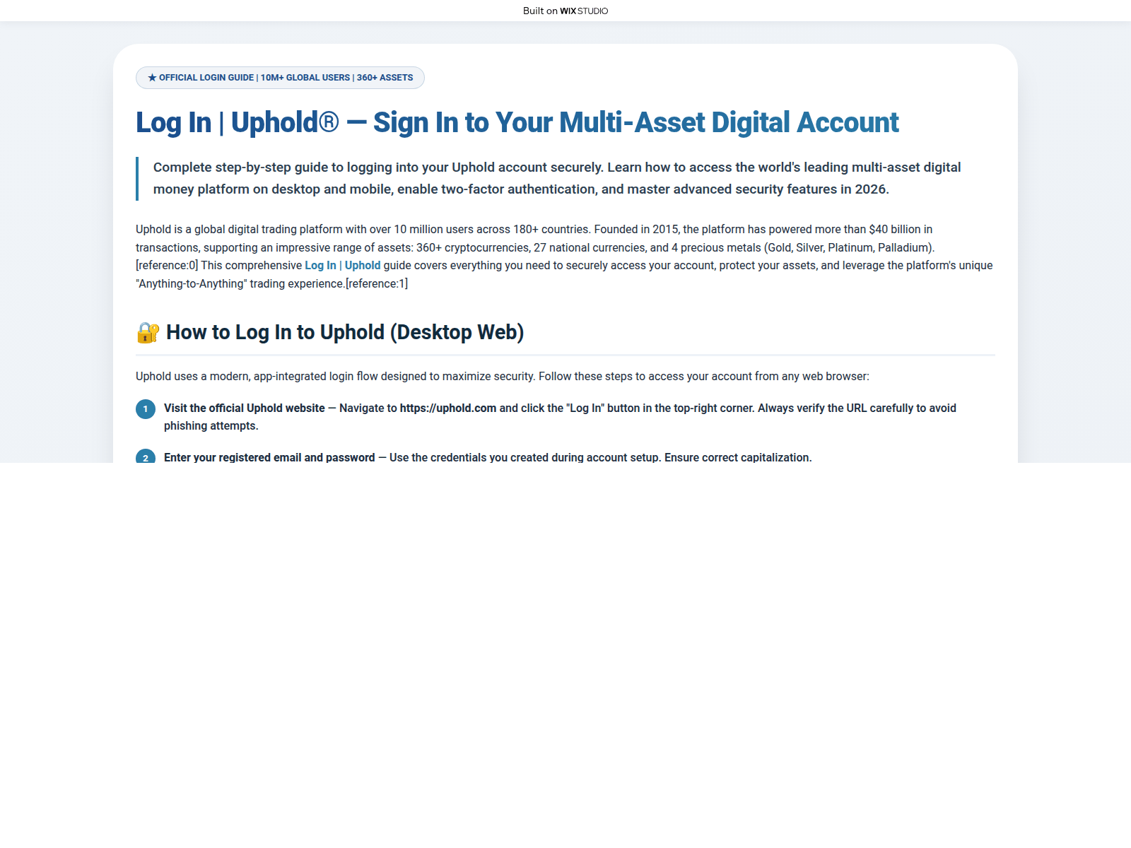Screenshot of ssuphuld.wixstudio.com