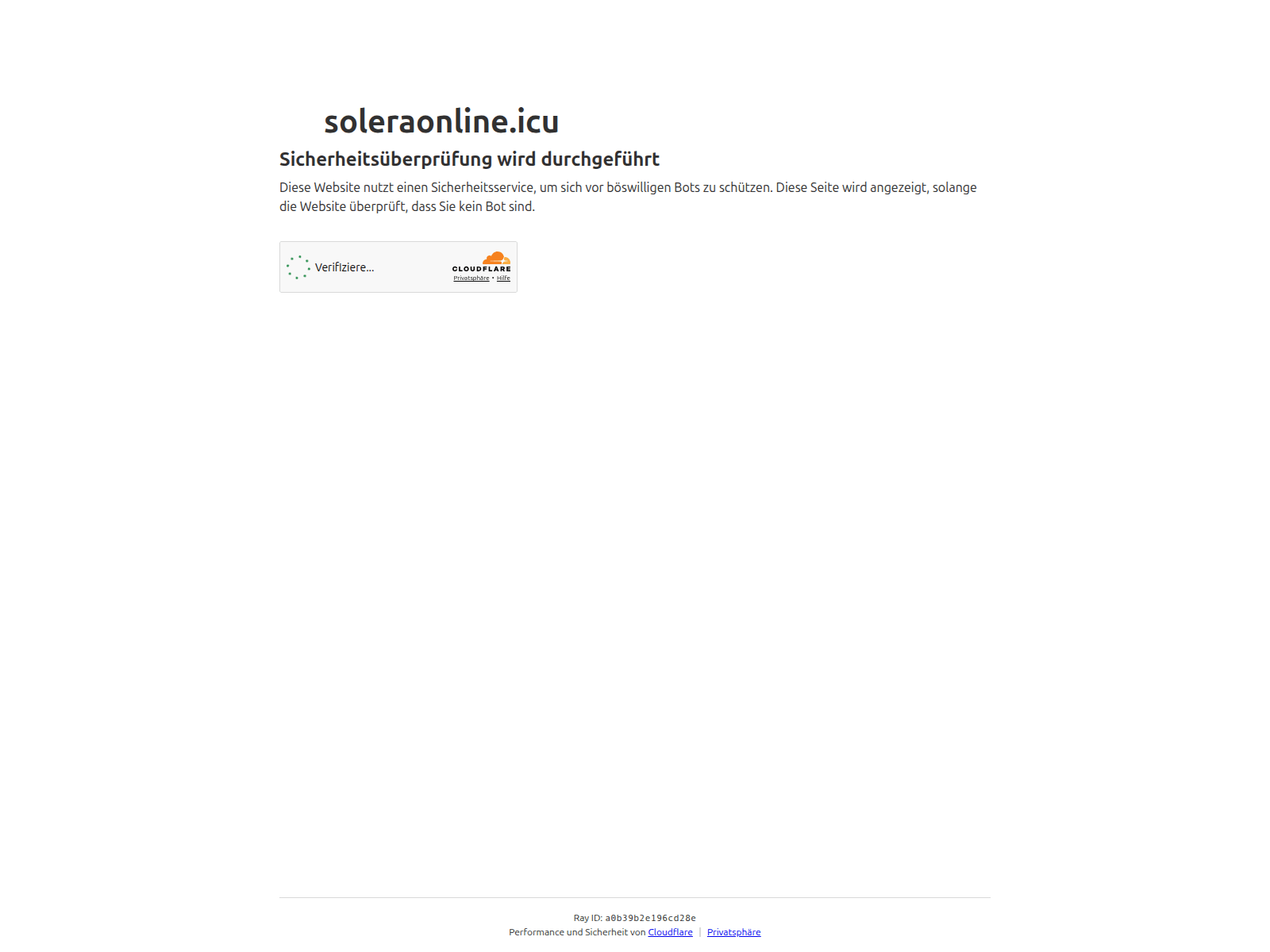 لقطة شاشة لـ soleraonline.icu