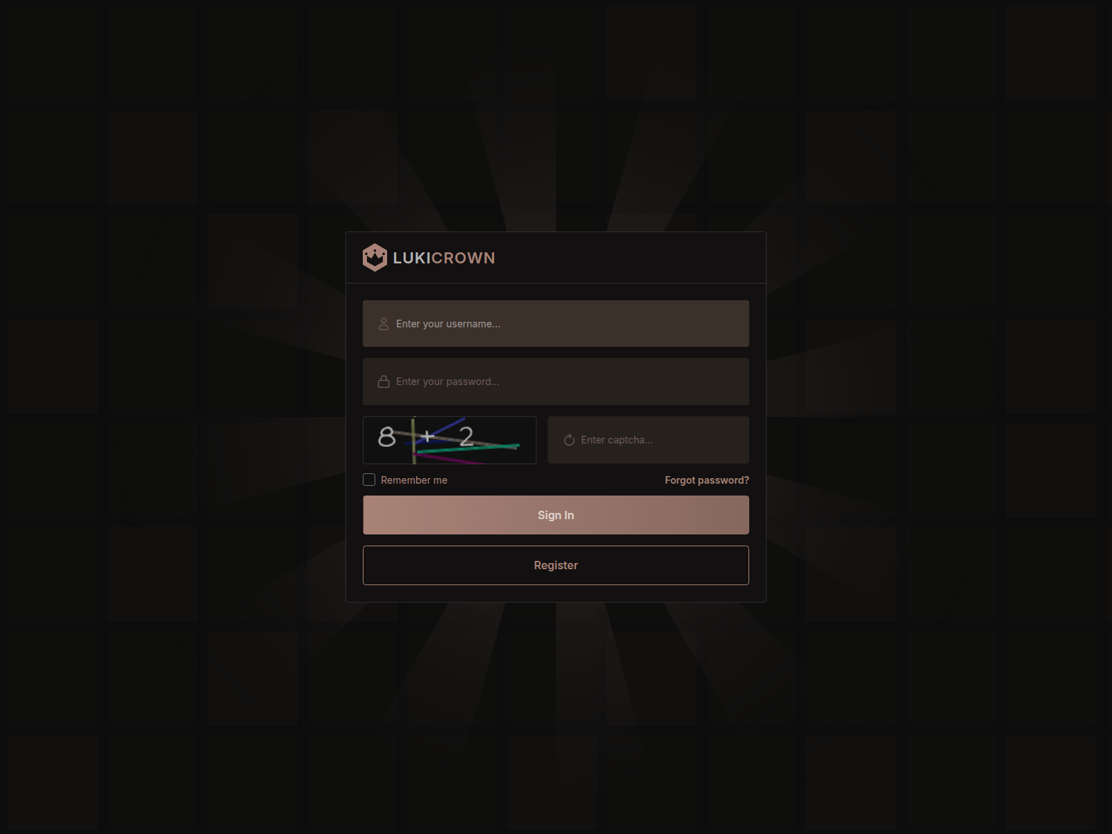 Screenshot of www.lukicrown.to