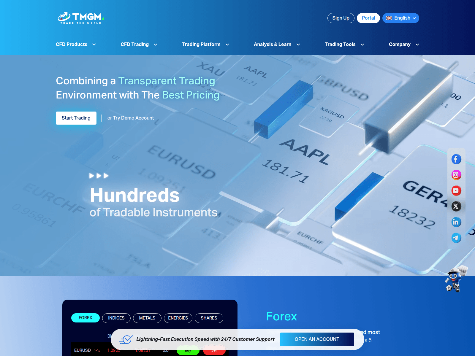 Screenshot of tmg11.com