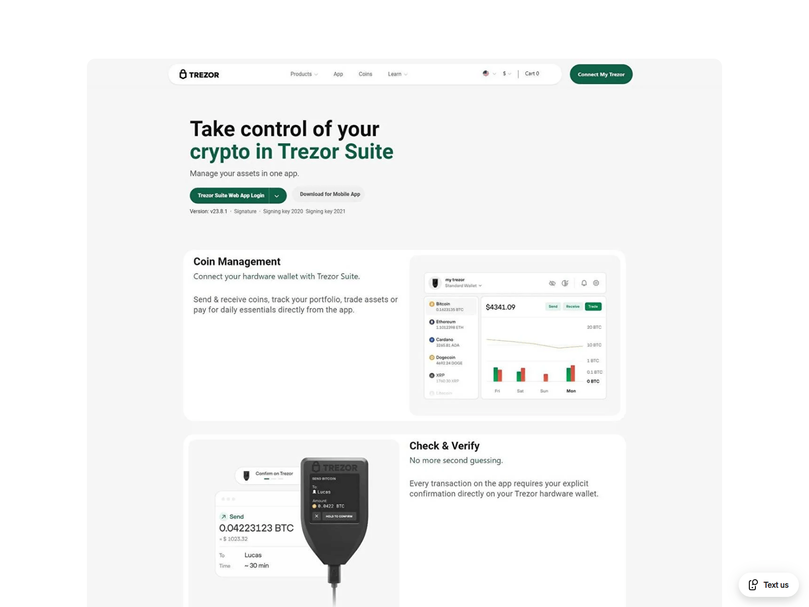 Screenshot von starting-trezo-docs.square.site