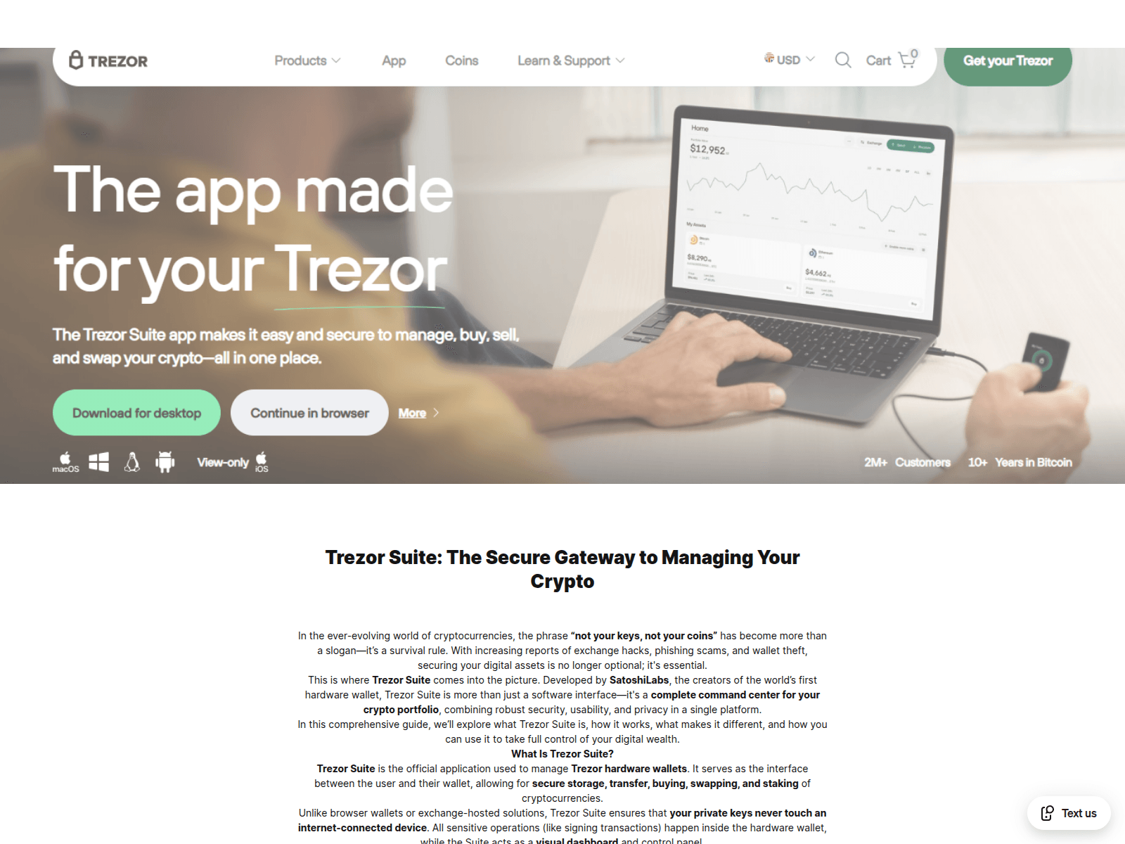 Screenshot von trzr-sute-doc.square.site