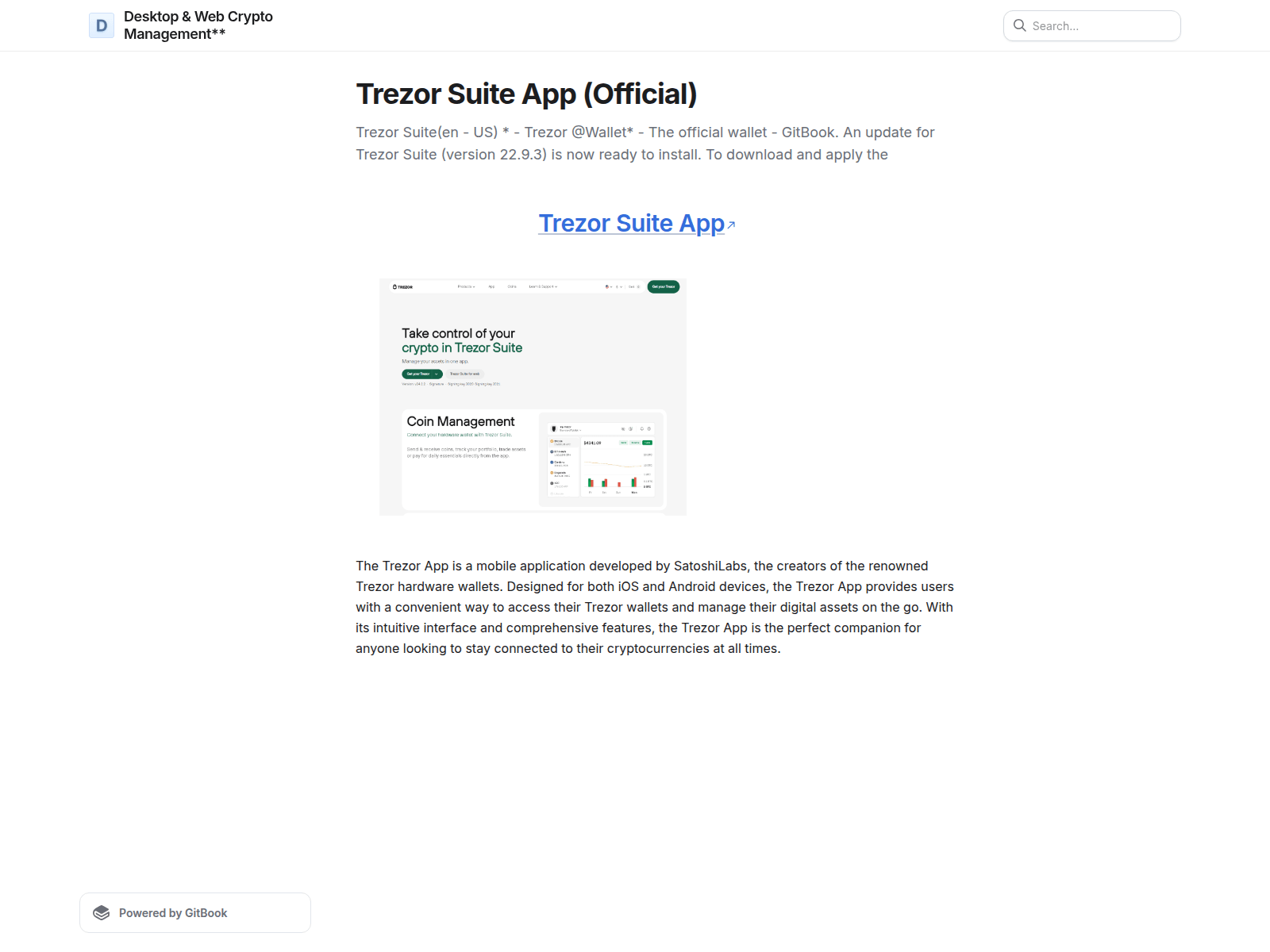 Captura de tela de trezsuit-webappa.gitbook.io