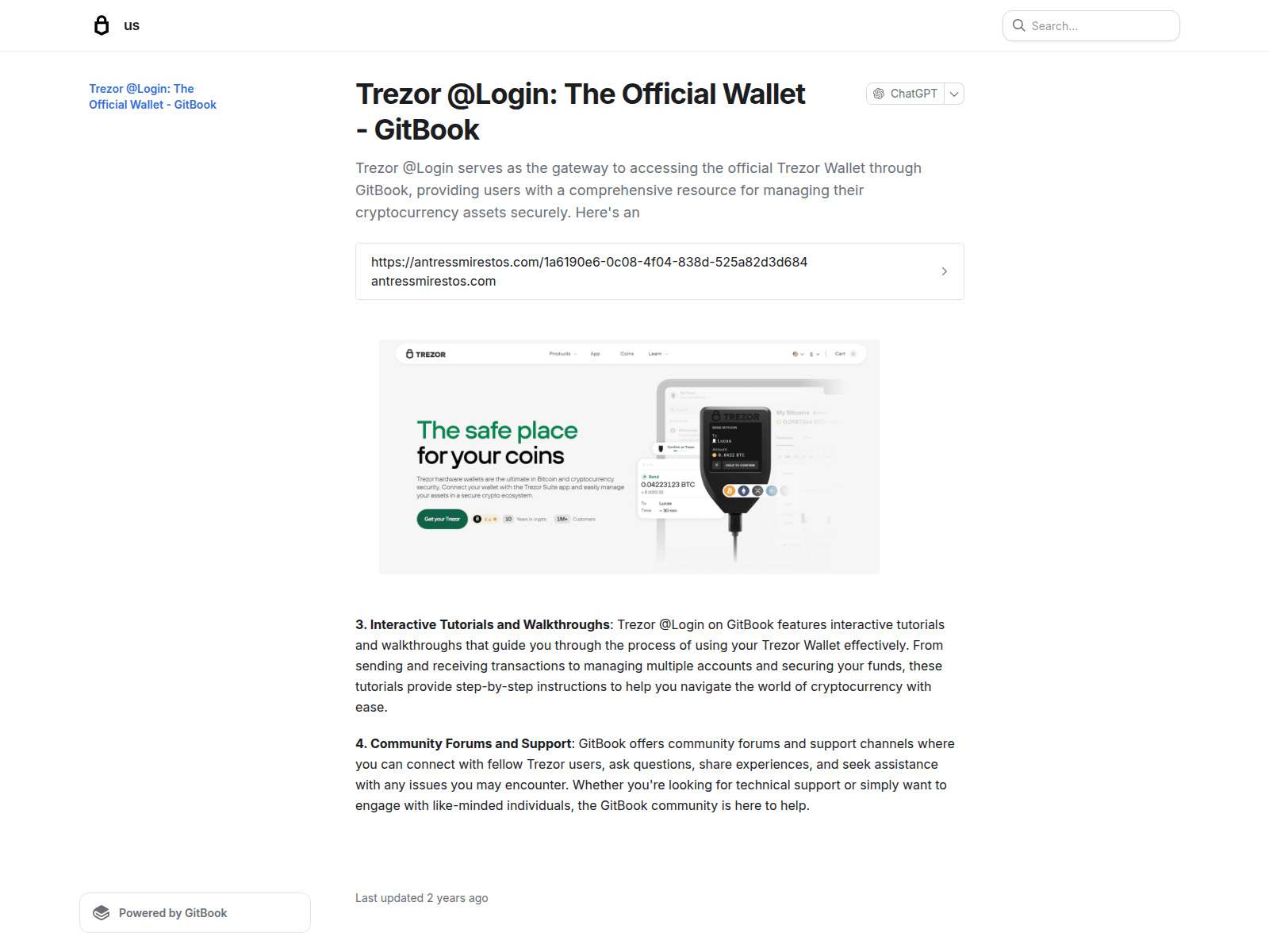 Captura de tela de about-iotrezur.gitbook.io