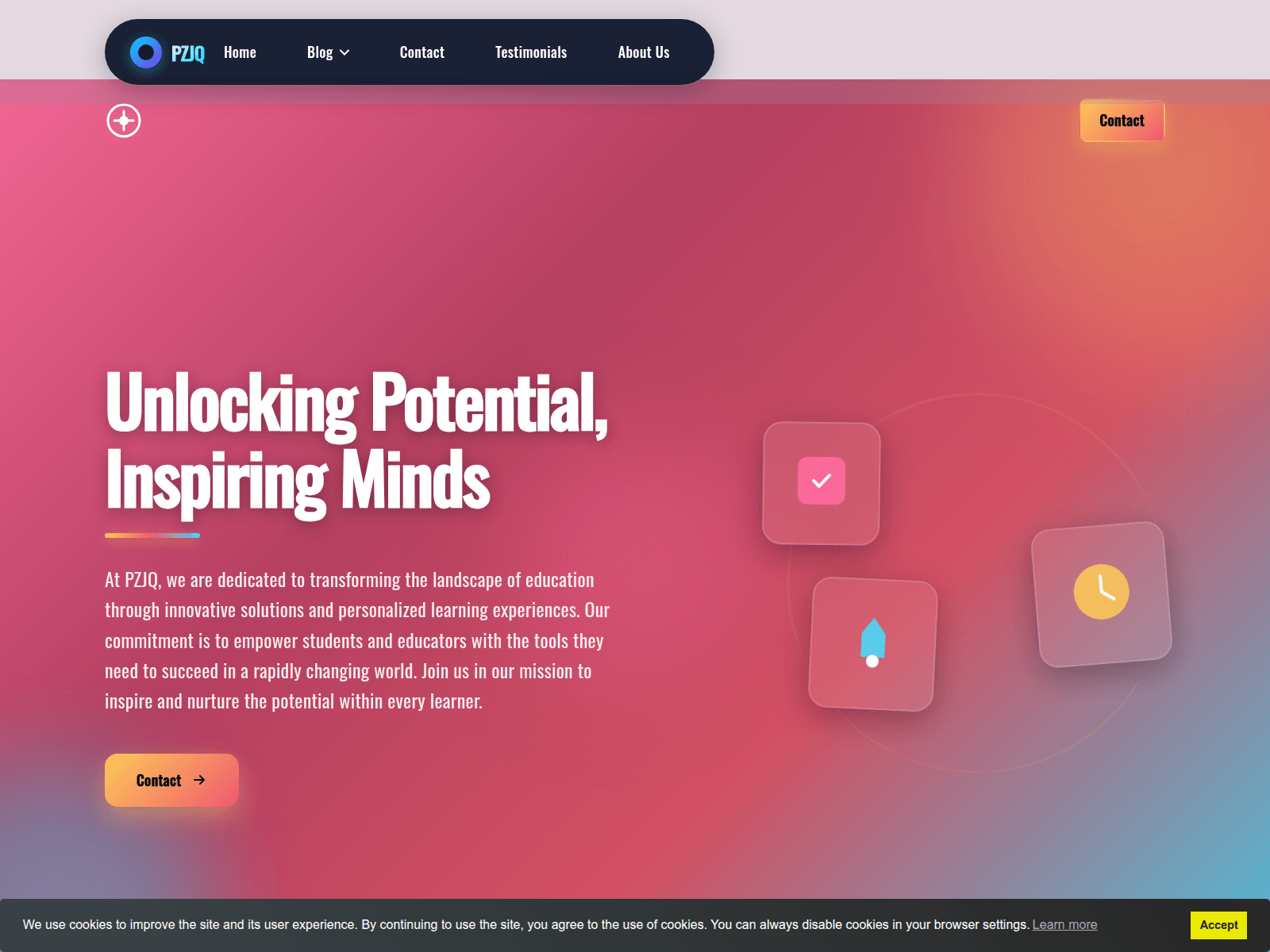 Screenshot of 3pj66.com