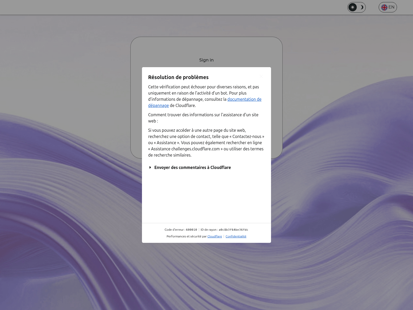 Screenshot von user.portal-zone.org
