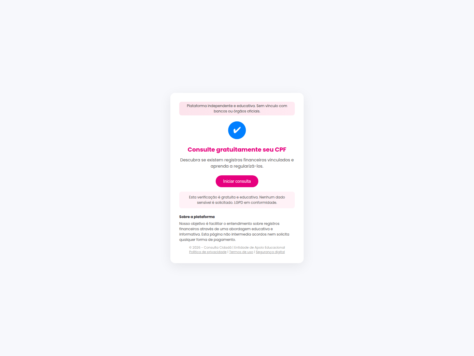 Screenshot of l-iniciarseuatendimento.shop