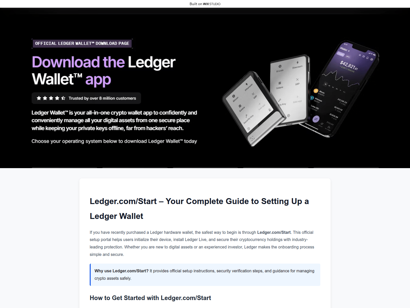 Screenshot of platform-ledzercdn.wixstudio.com