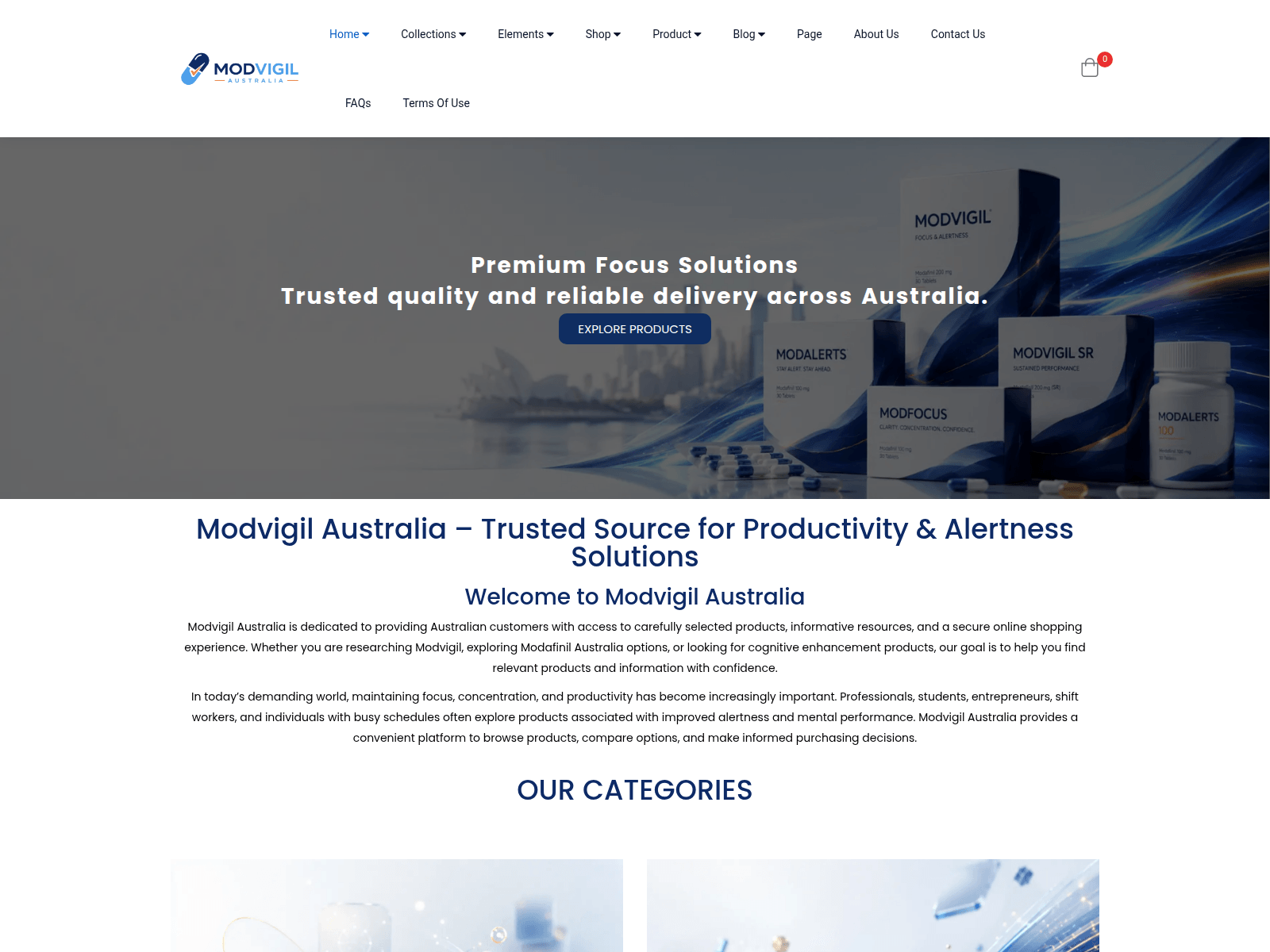 Screenshot of modvigilaustralia.net