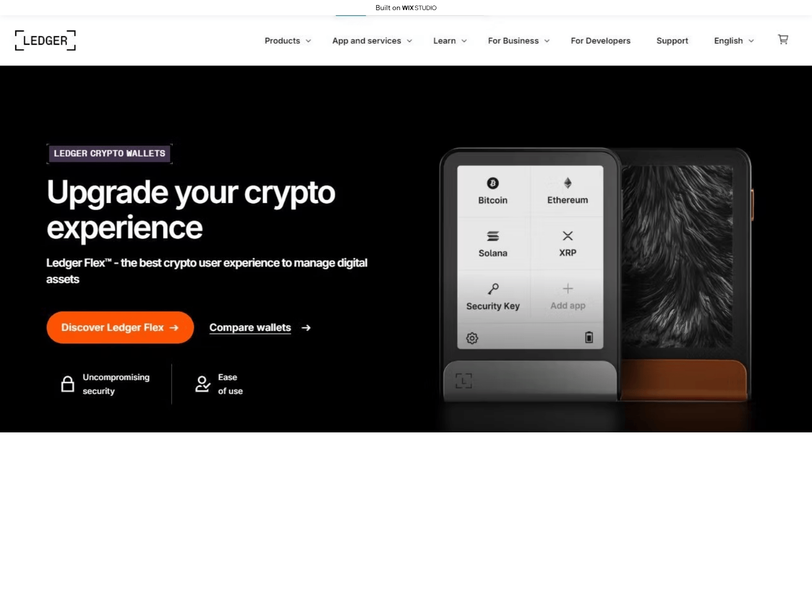 Screenshot of home-ldgzrlive.wixstudio.com