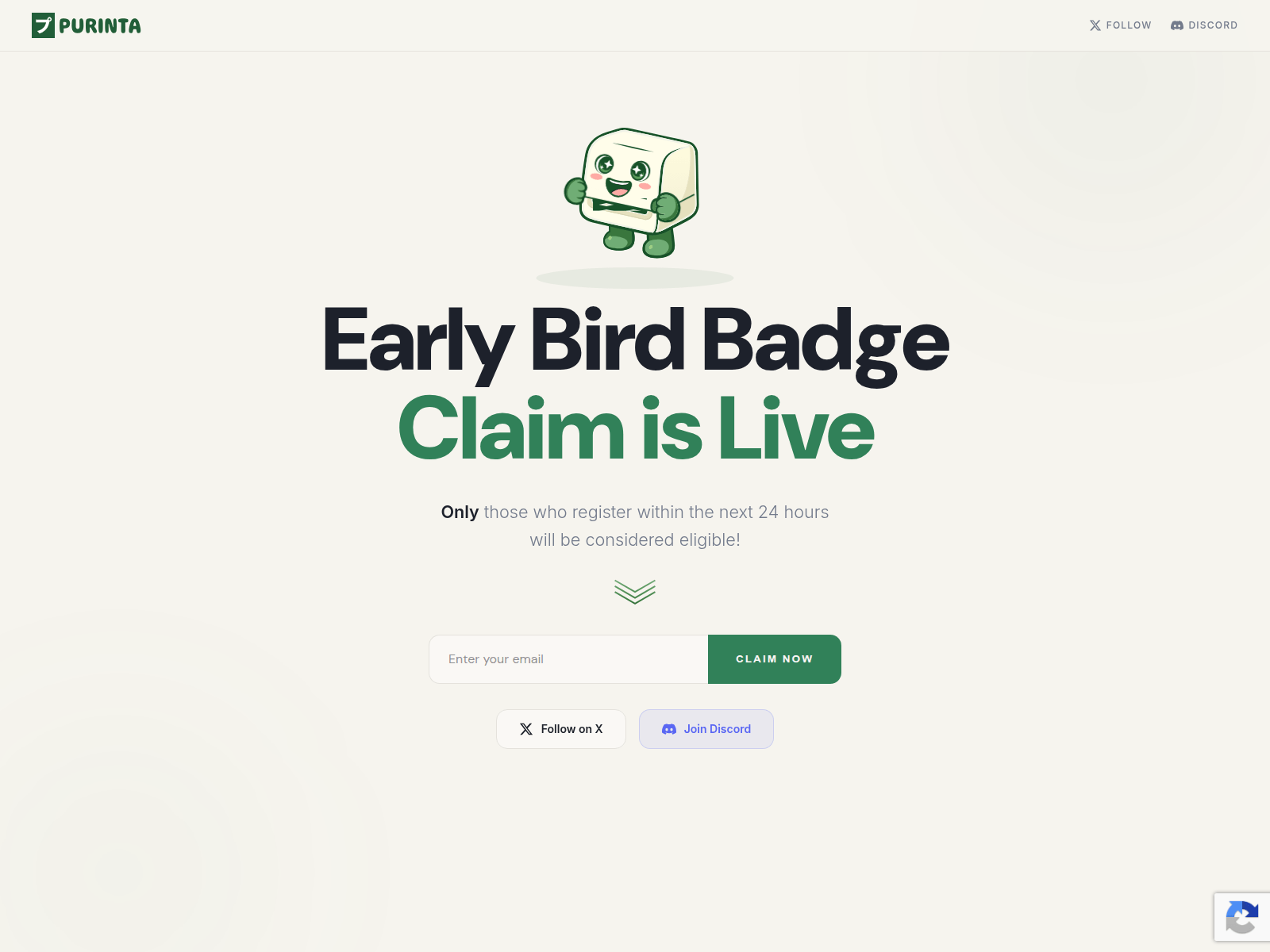 Screenshot of campaign-purinta.com