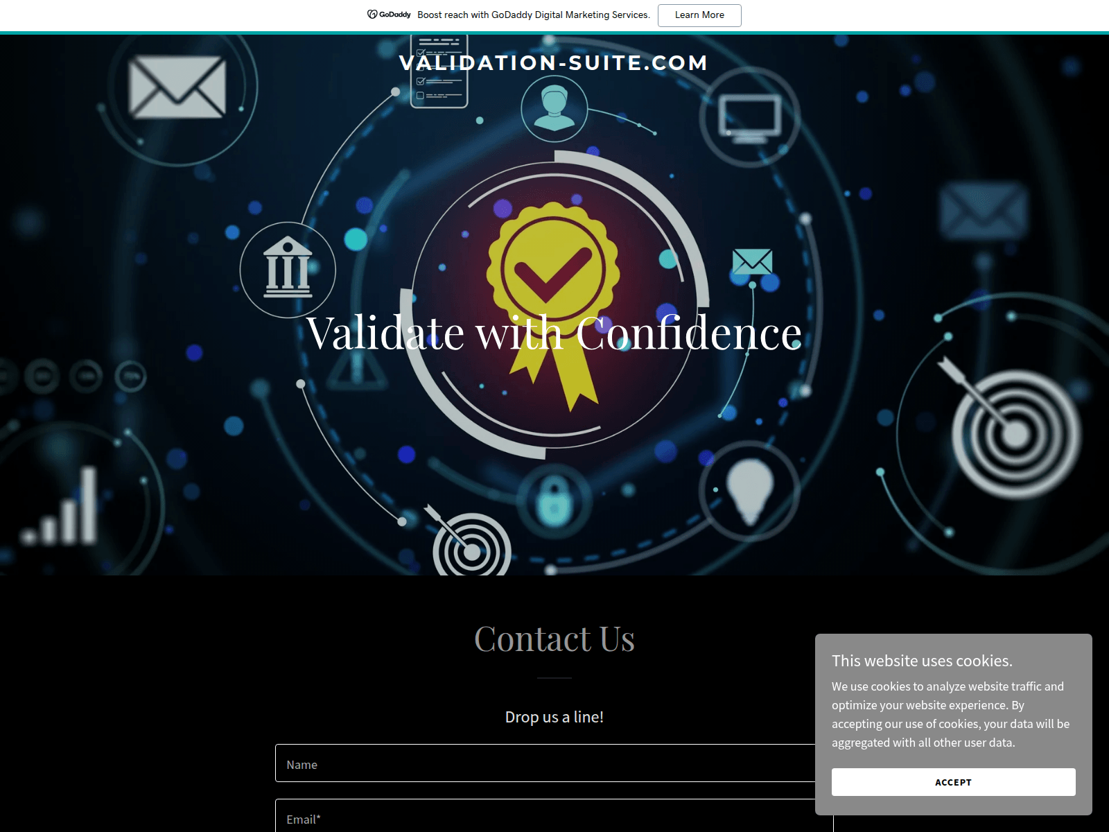 Знімок екрана validation-suite.com