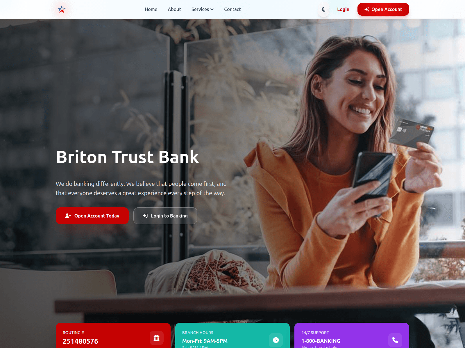 Screenshot of britontrustbk.com