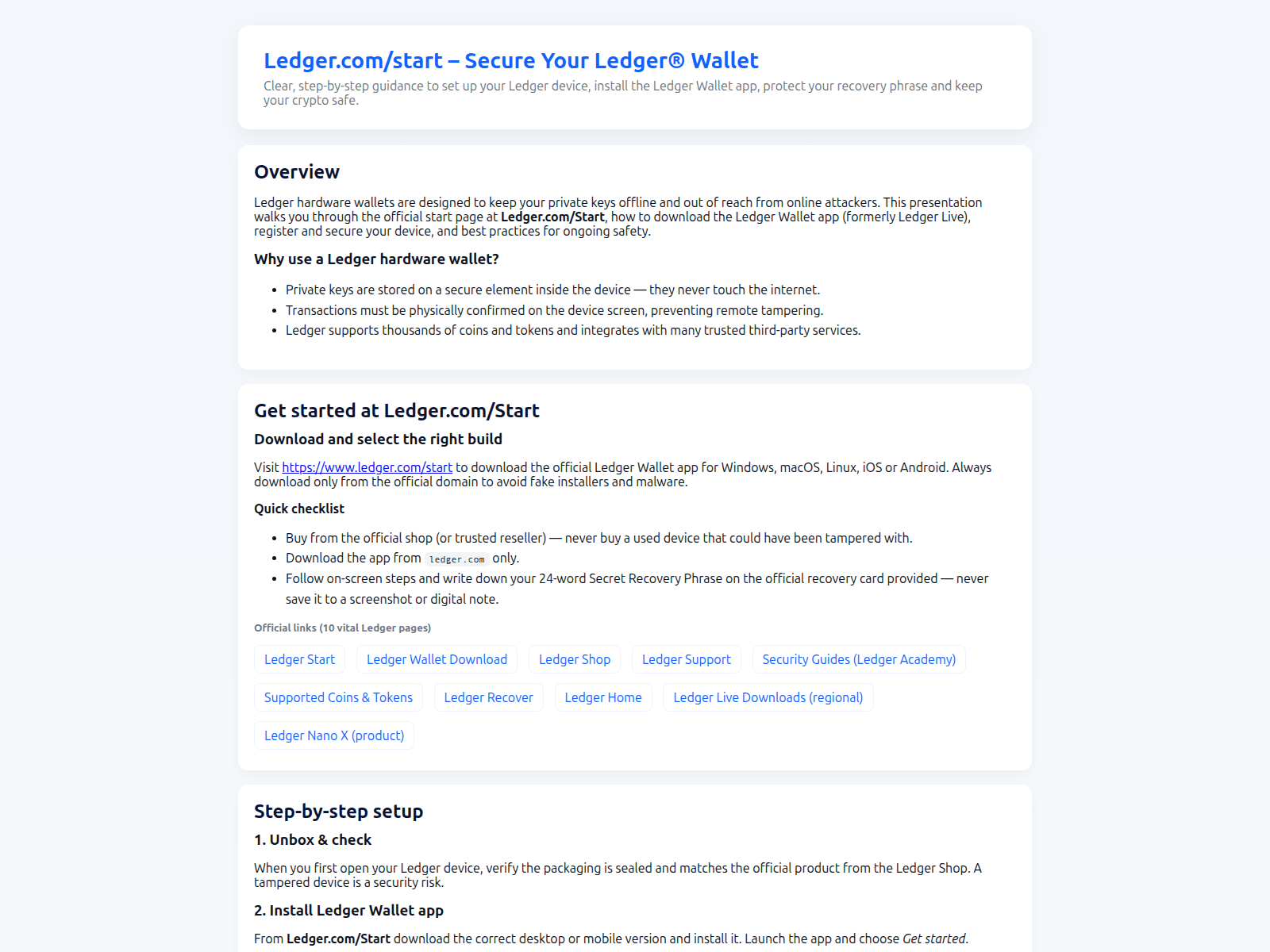 Captura de pantalla de startd-ledgr-com.pages.dev