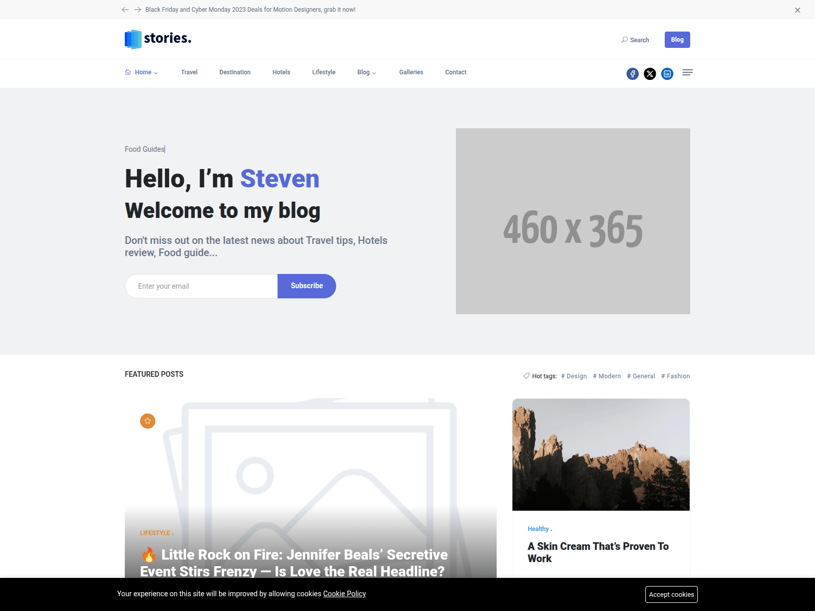 Screenshot of skywaystories.org