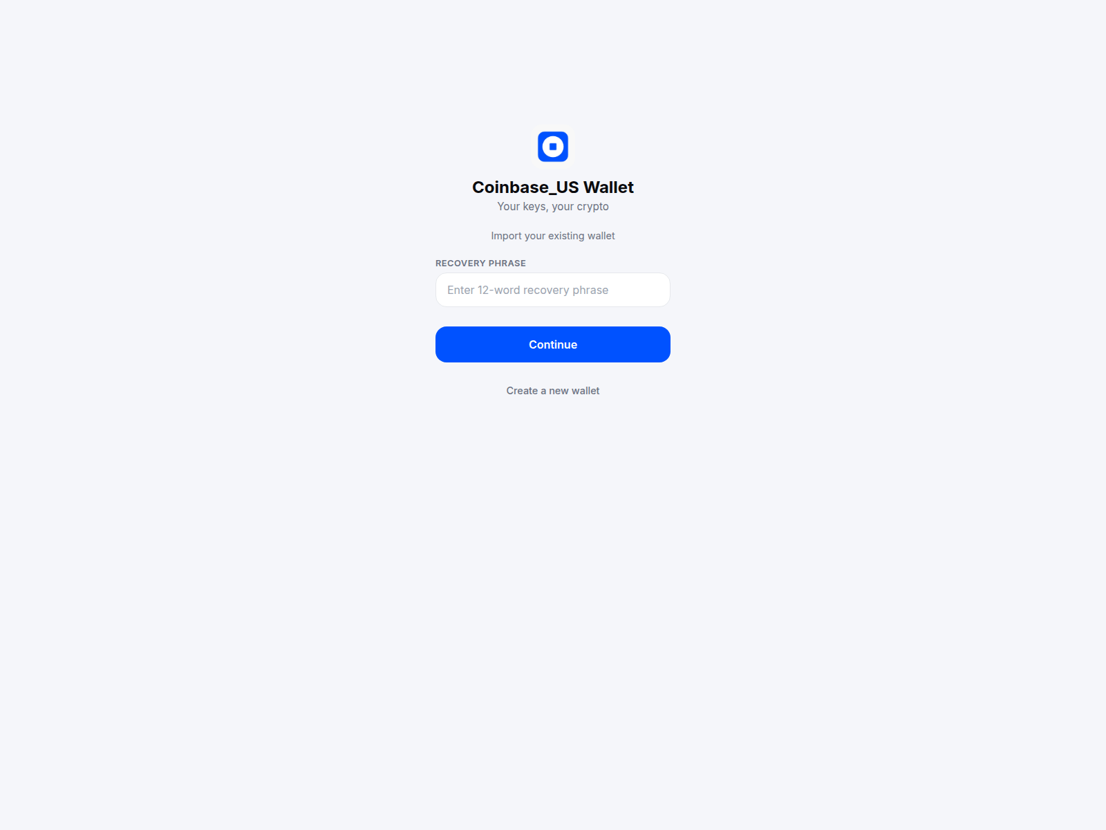 Screenshot of coins.base26wallet-index.site