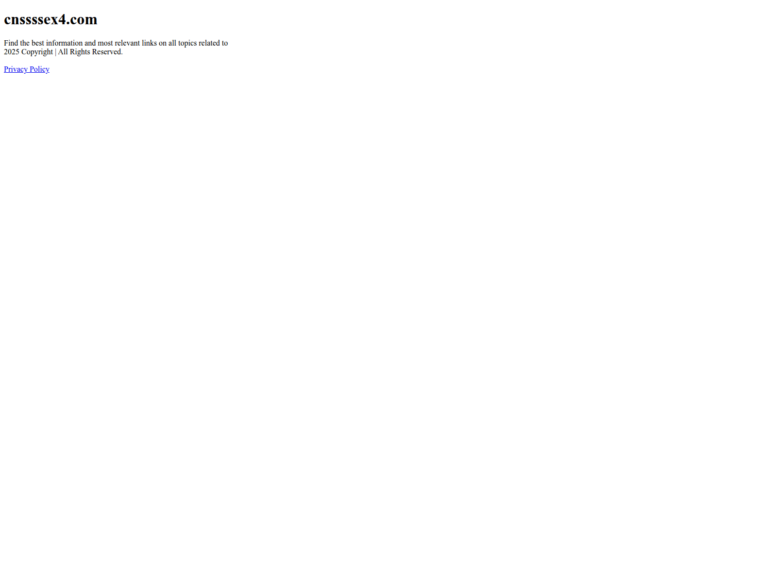 Captura de pantalla de cnssssex4.com