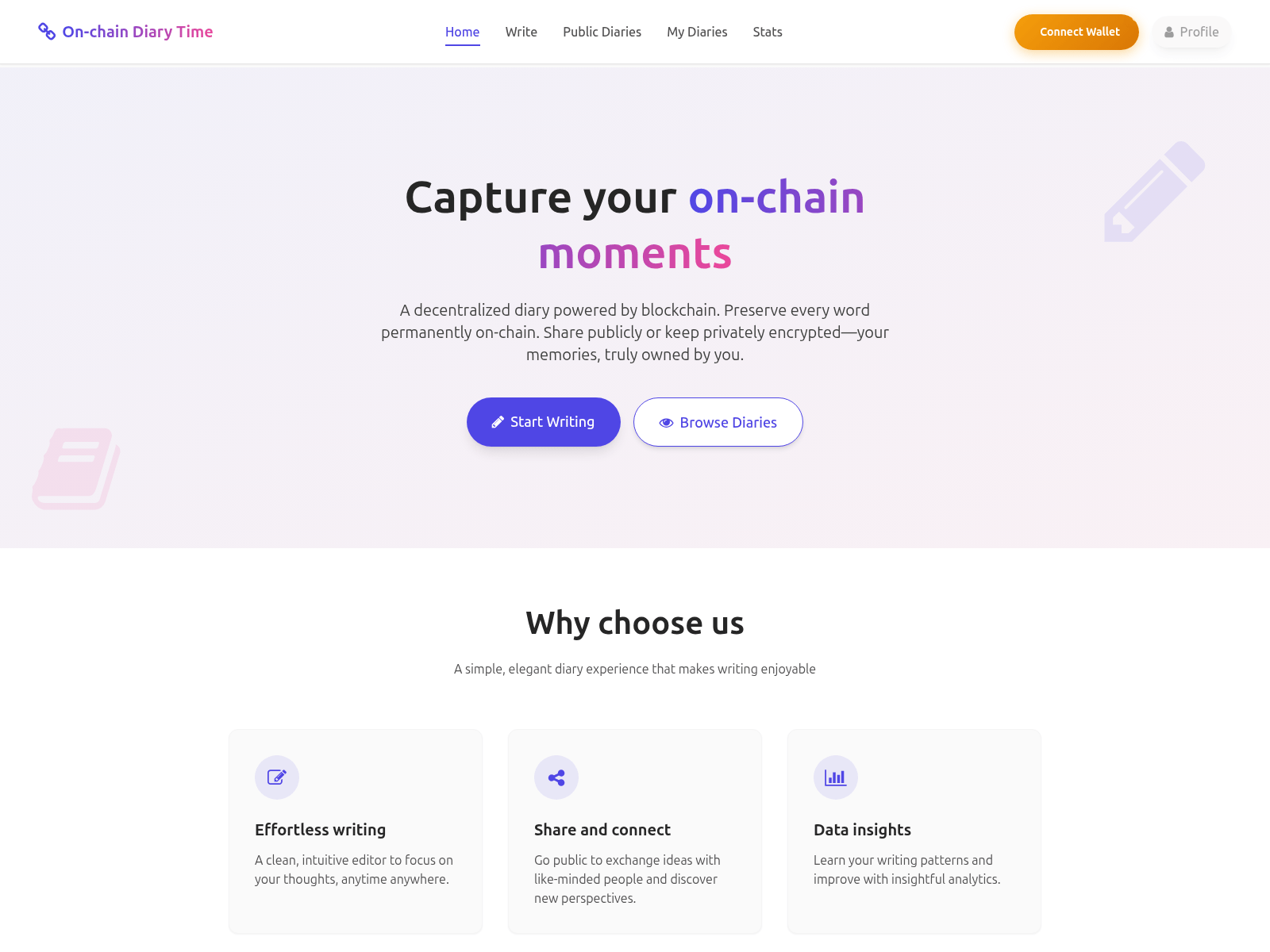 Screenshot of blockchaindaily.icu