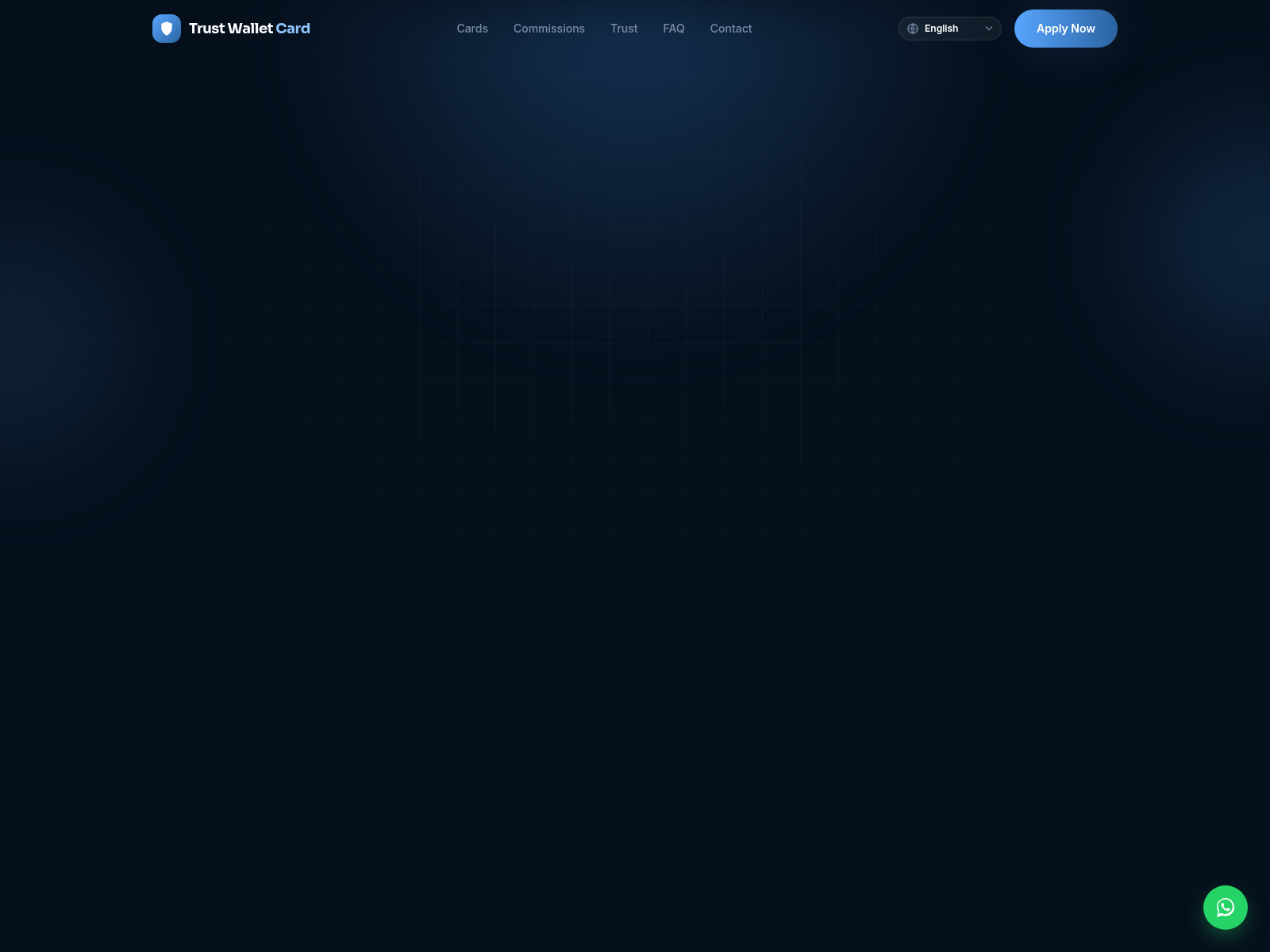 Screenshot of trustwalletcard.it