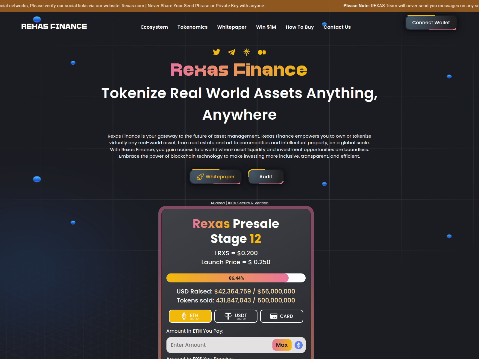 Screenshot of rexas-bsw.pages.dev