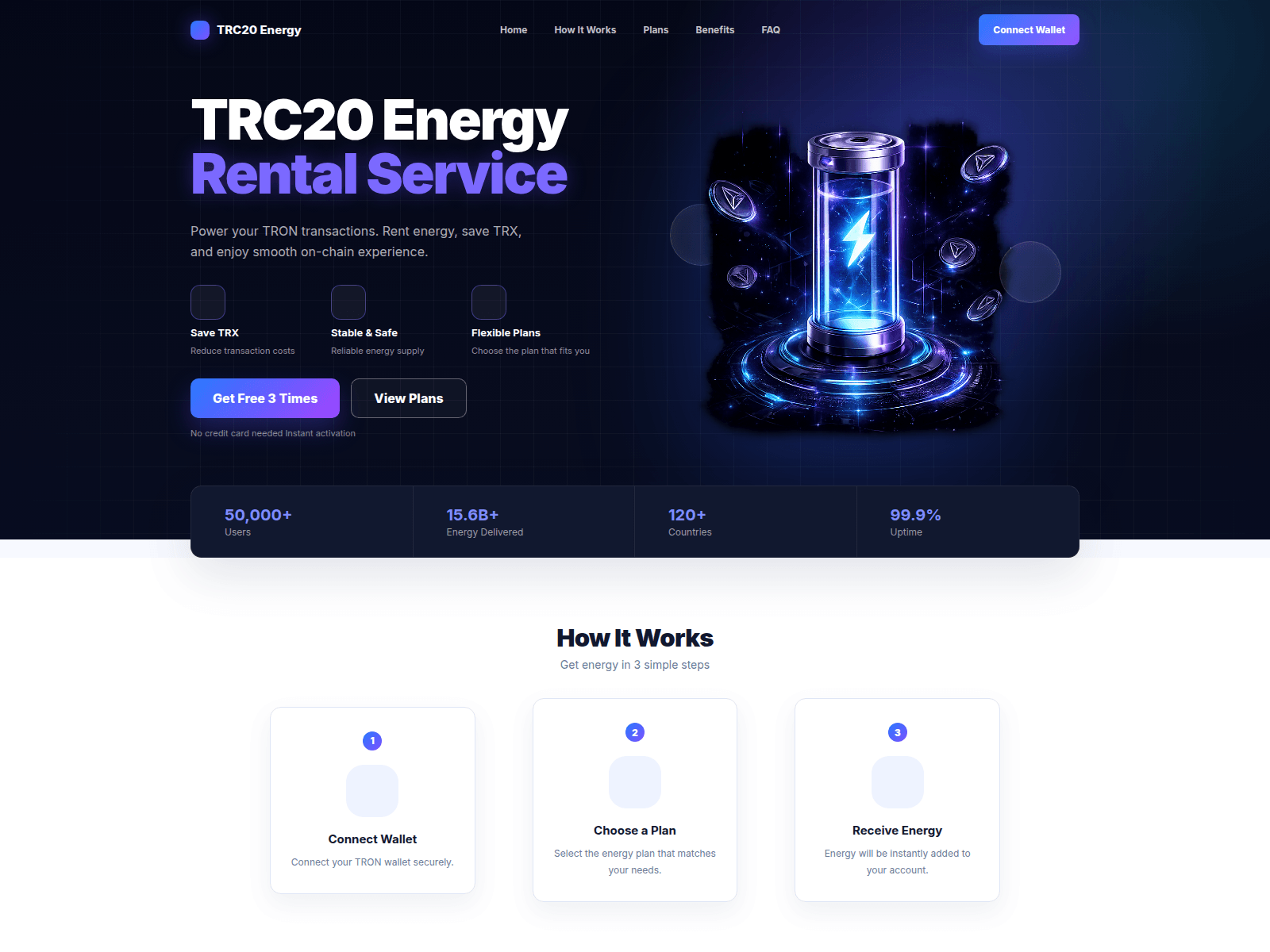 Screenshot of tronvina.com