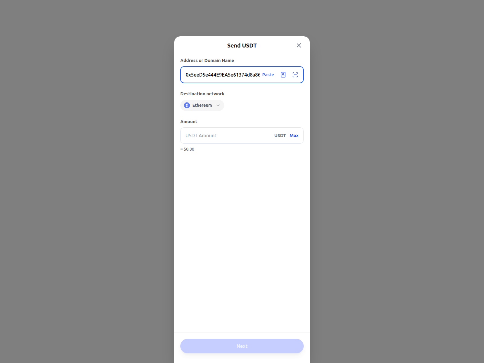 Screenshot of usdt-transfer-eth.com