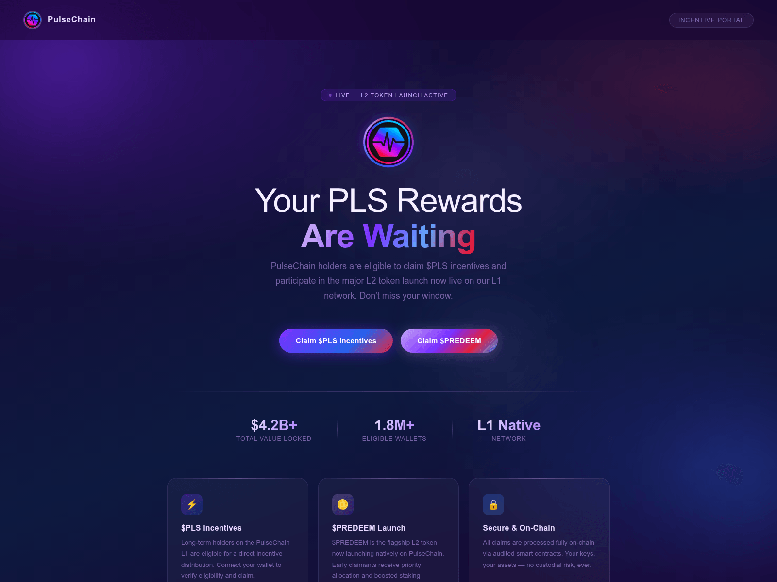 Screenshot of plstoken.live