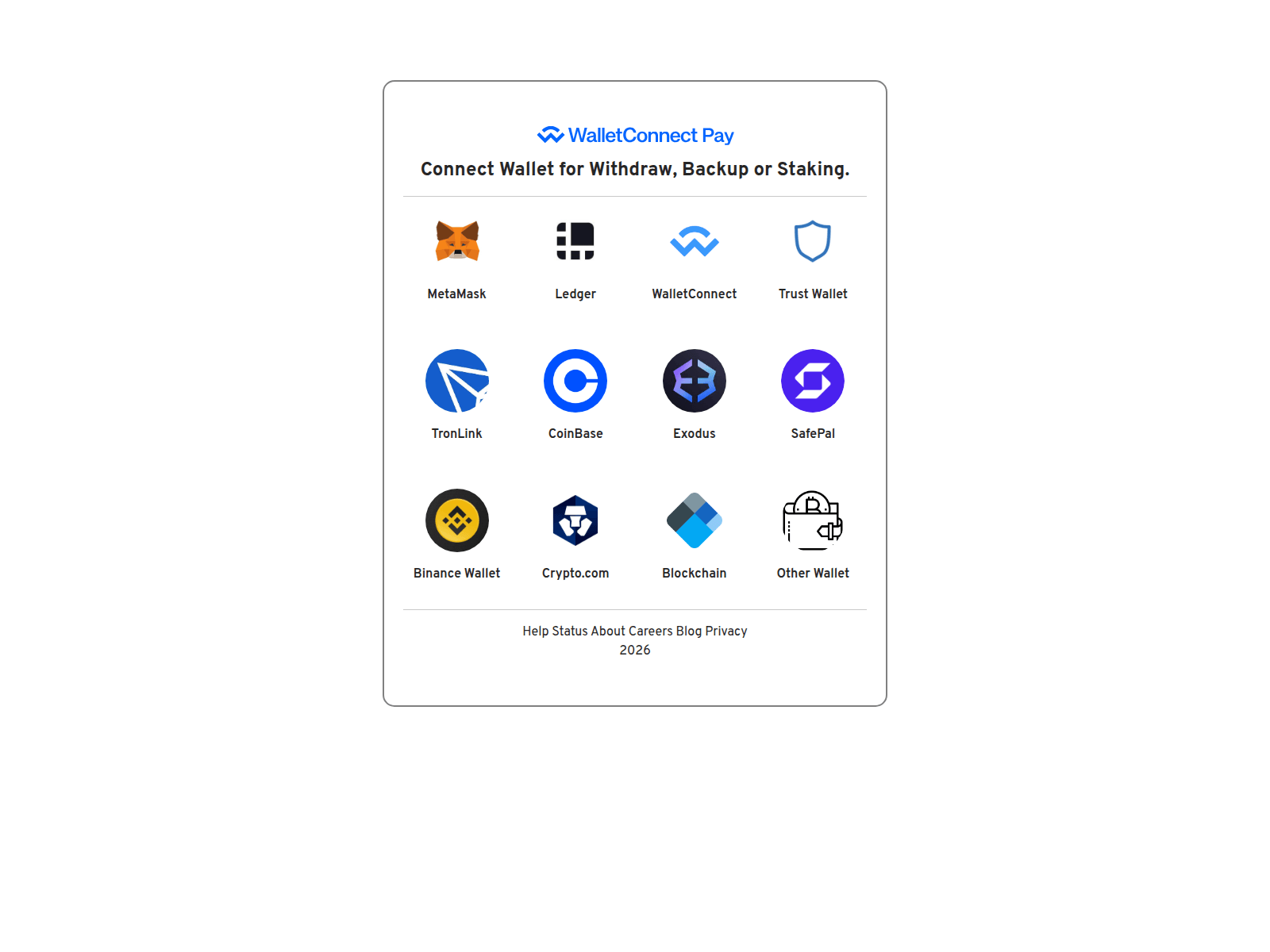 Screenshot of dapp.minedetheconnect.com
