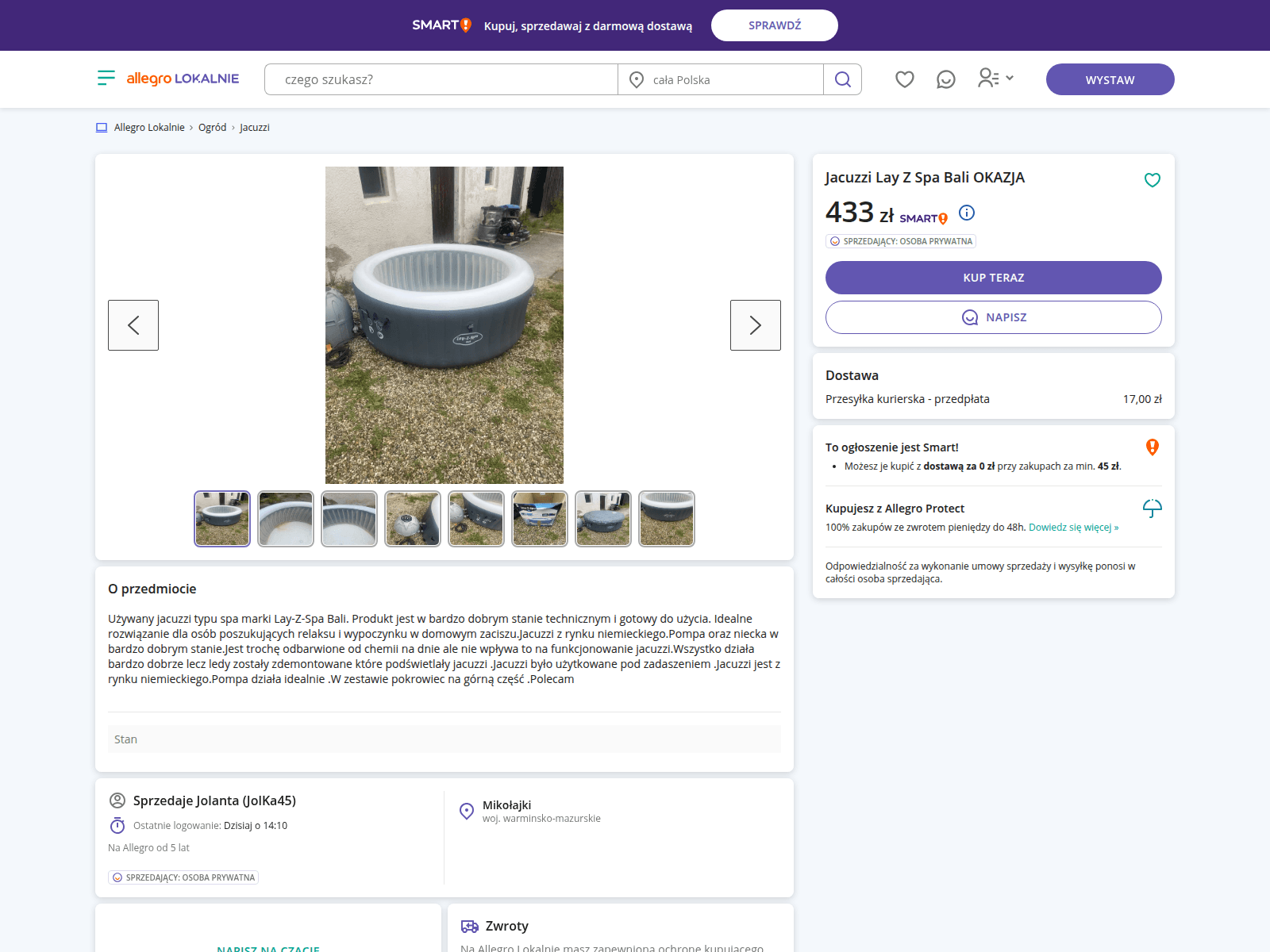 Screenshot of allegrolokalnie.lokalna-ofeta2356446.shop