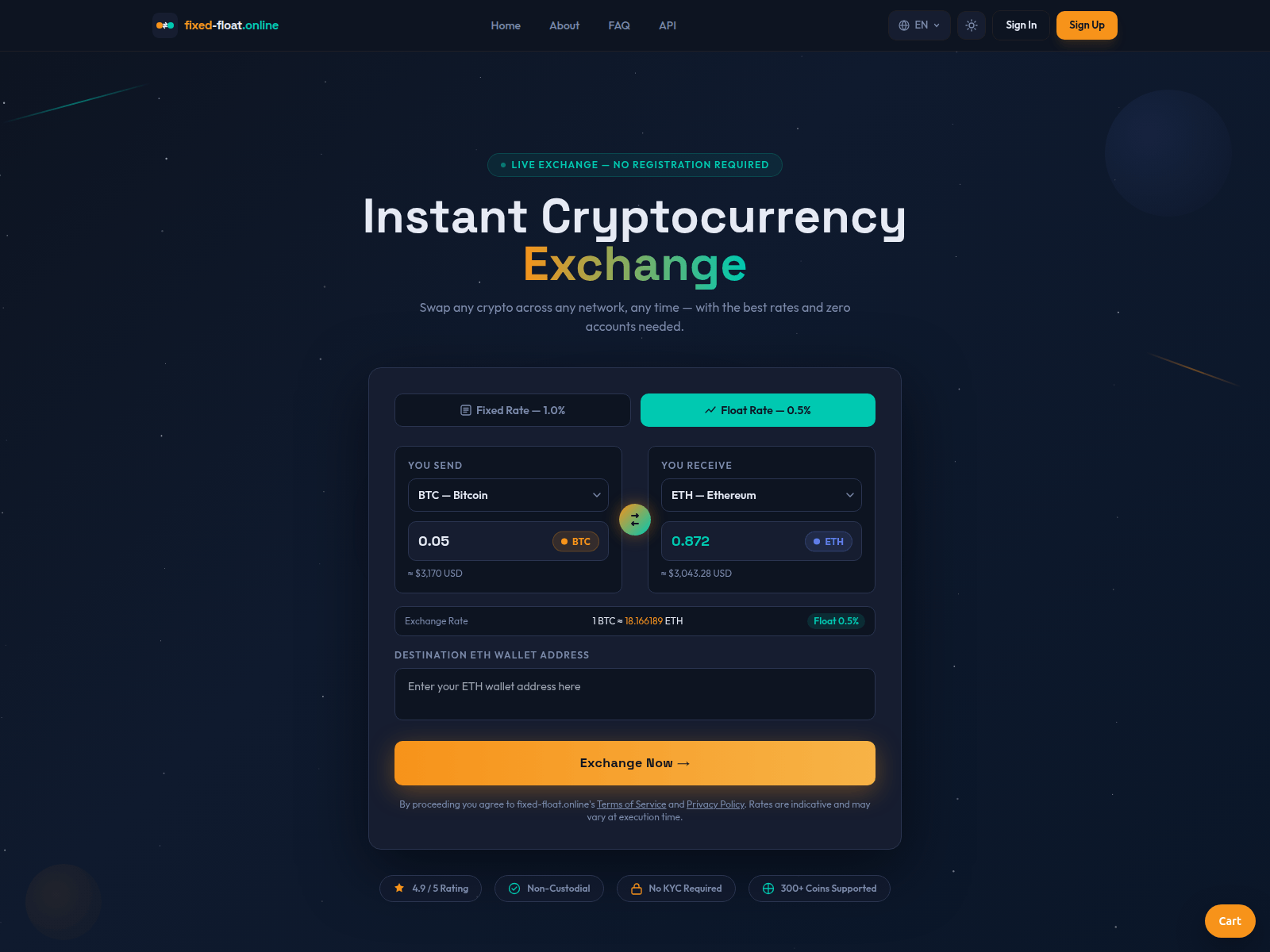 Screenshot of fixed-float.online