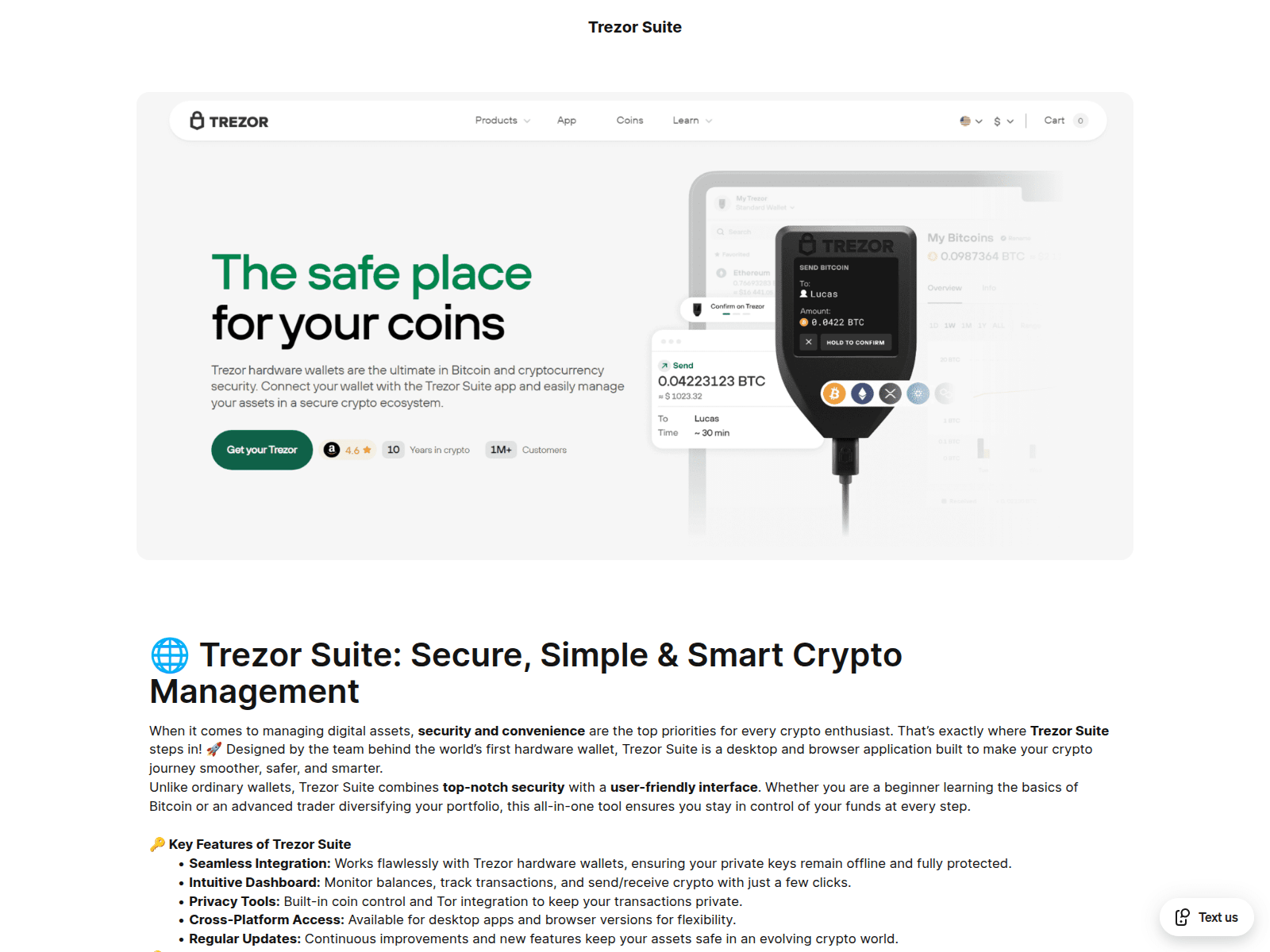 Screenshot of official-suite-apps.square.site