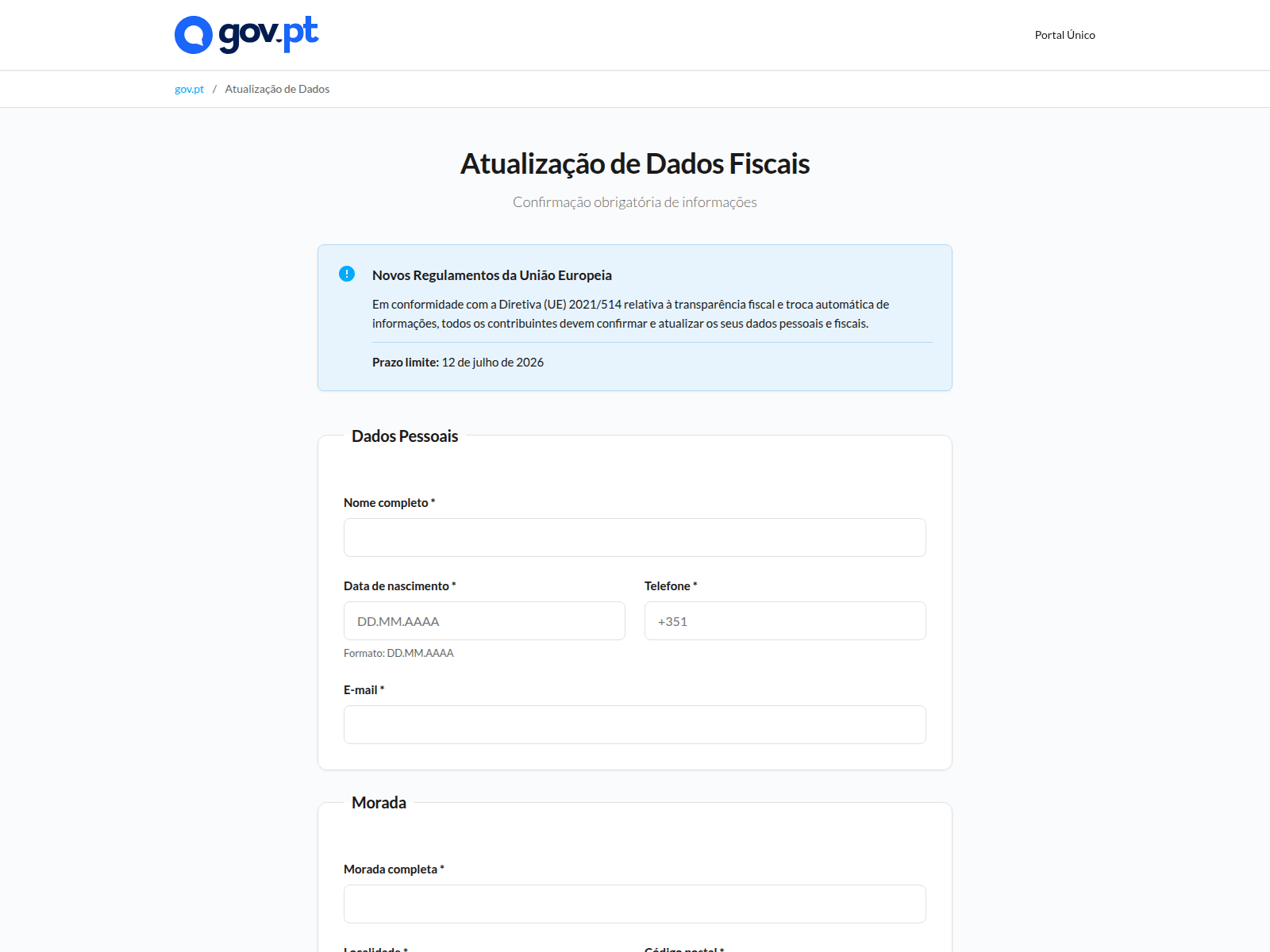 Screenshot of gov-ambiente.net